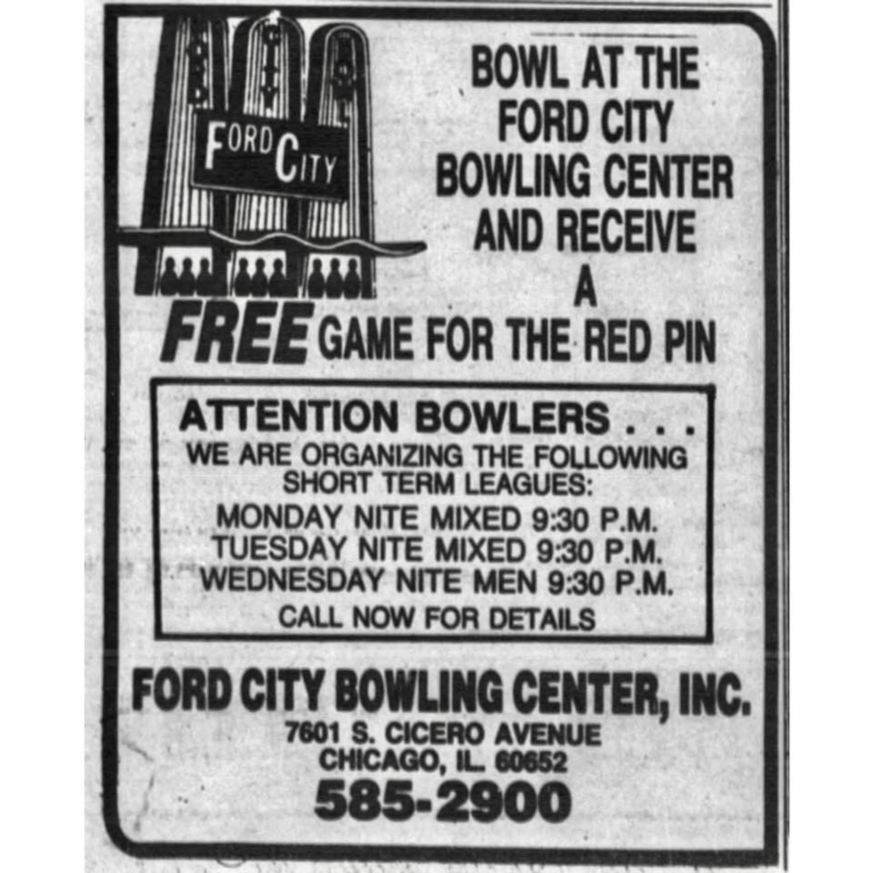 Episode 52: Dominick's Finer Foods, The Everly Brothers and, Ford City Bowling Center in Chicago.