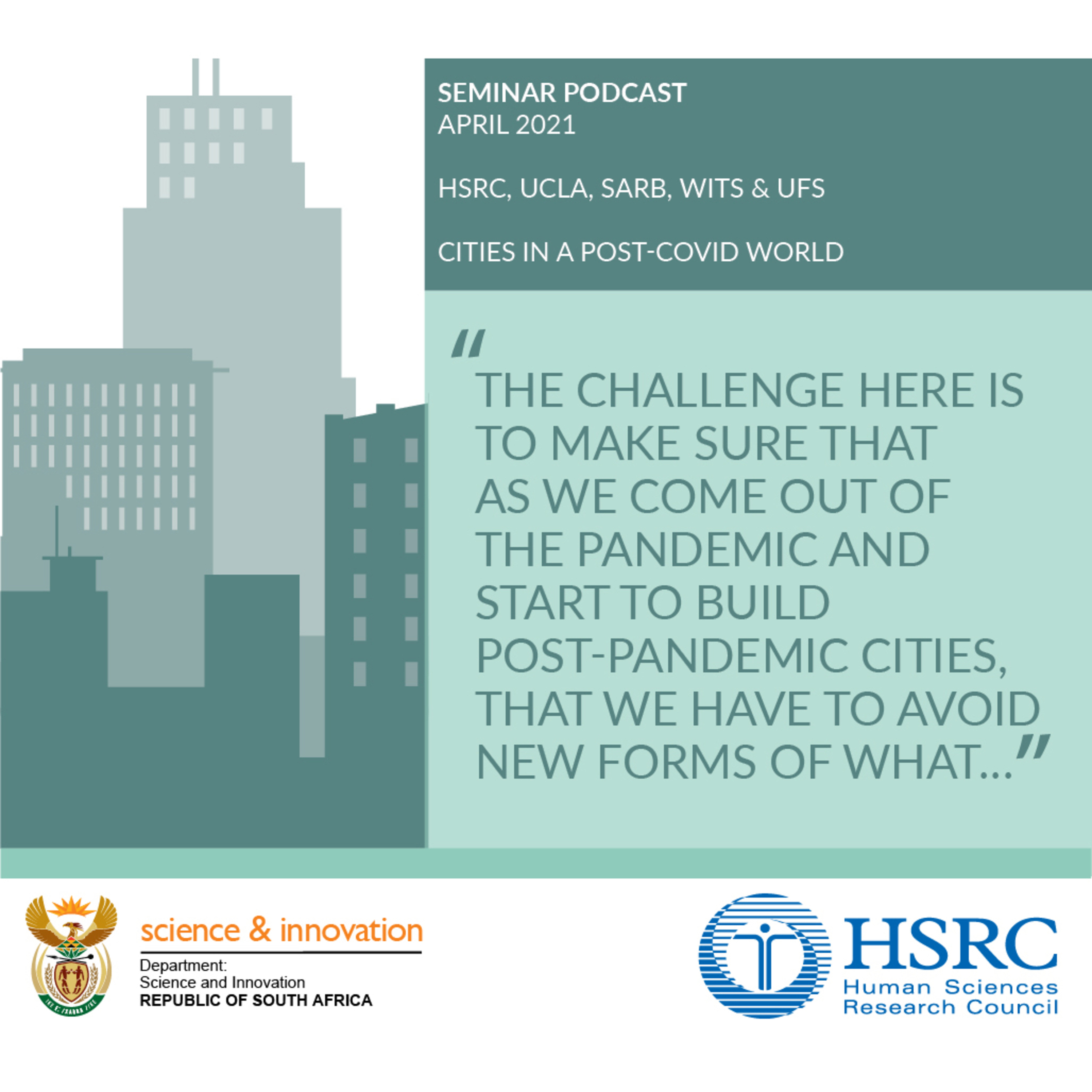 Human Sciences Research Council (HSRC) seminars