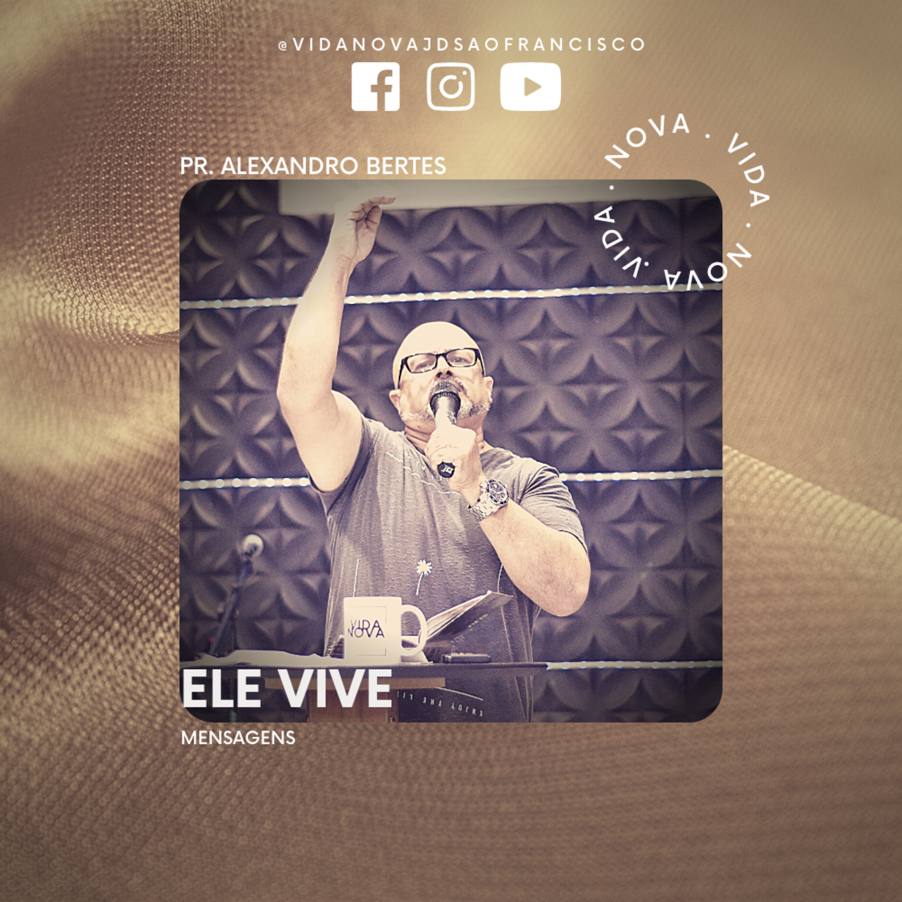 Ele vive | Pr. Alexandro Bertes episode artwork