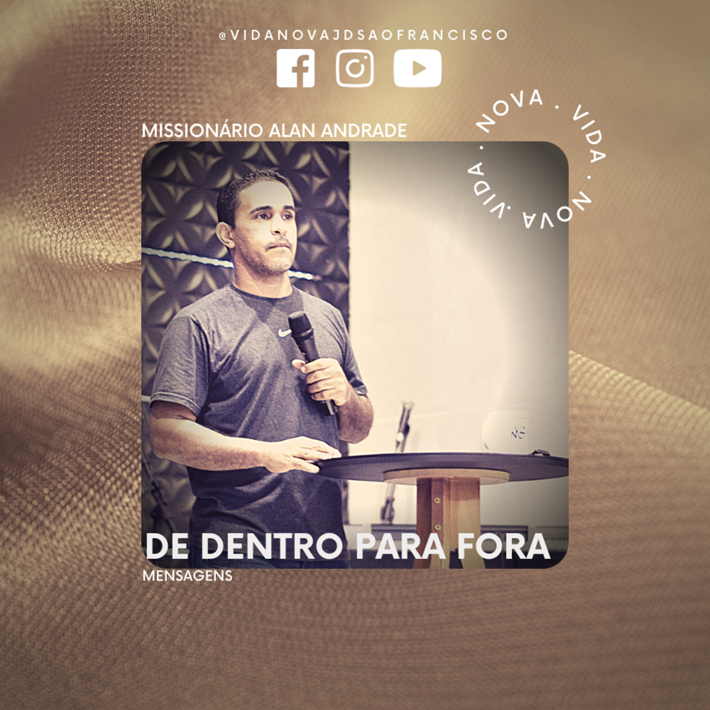 De dentro para fora | Missionário Alan Andrade episode artwork