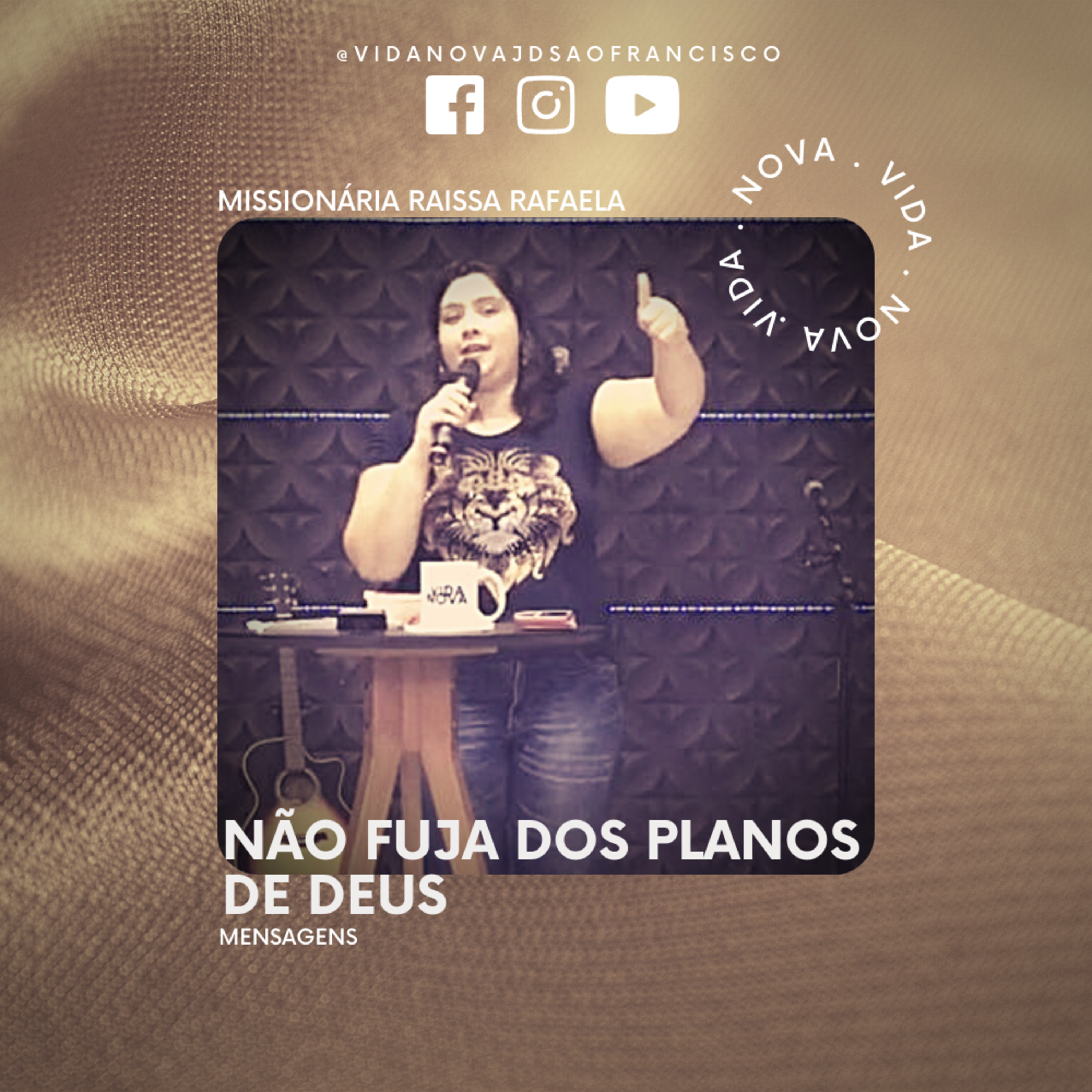 Não fuja dos planos de Deus | Missionária Raissa Rafaela episode artwork