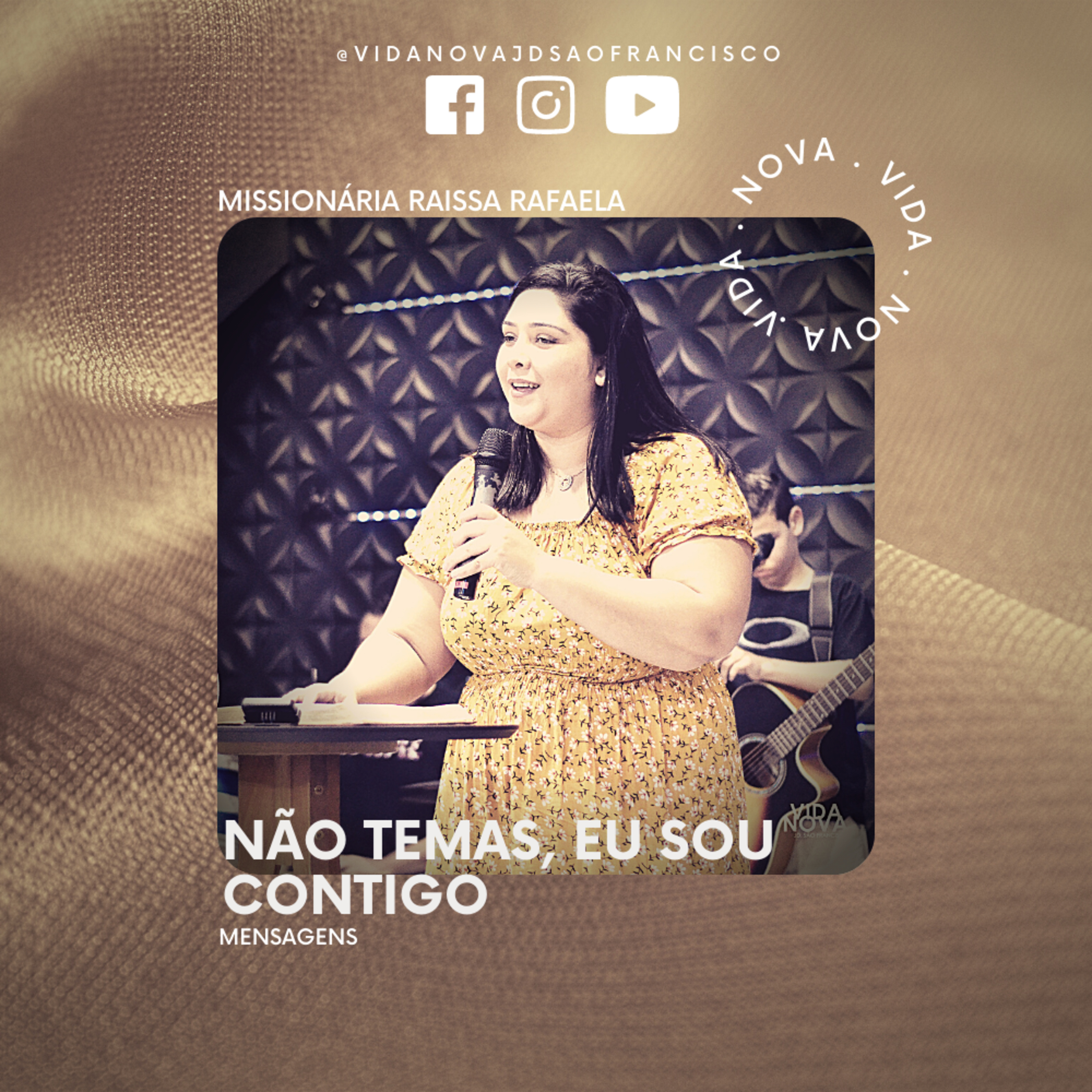 Não temas, Eu sou contigo | Missionária Raissa Rafaela episode artwork