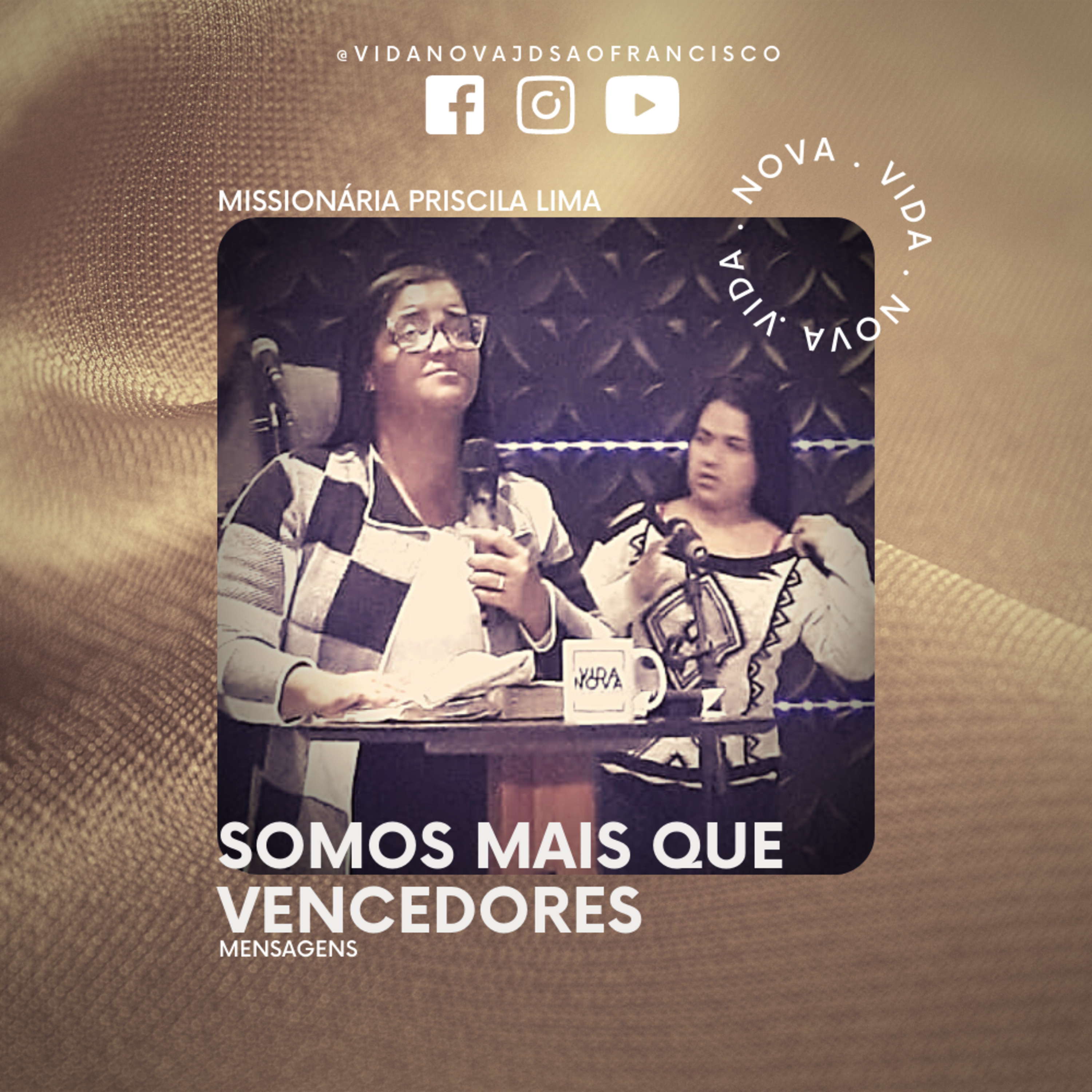 Somos mais que vencedores | Missionária Priscila Lima episode artwork