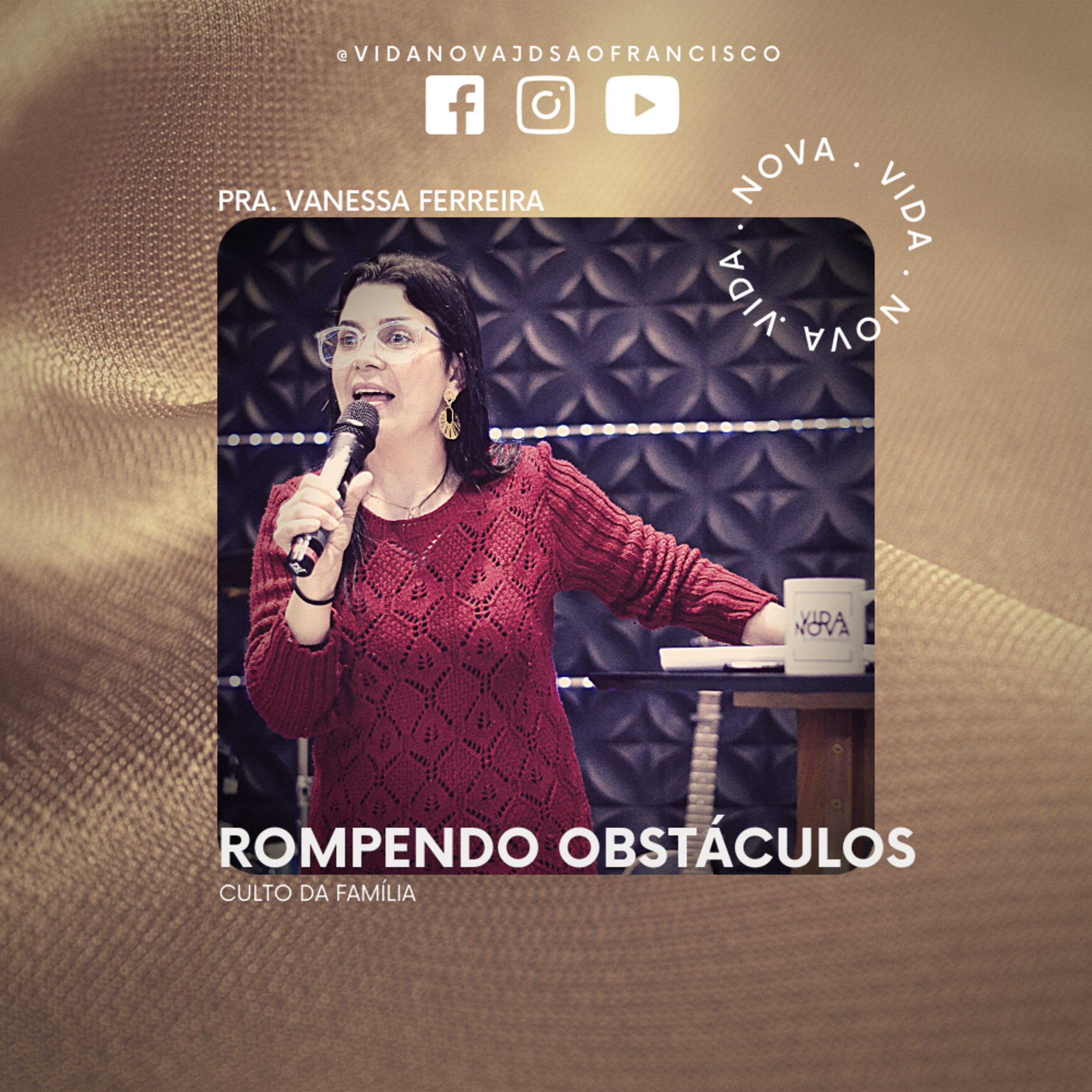 Rompendo obstáculos | Pra. Vanessa Ferreira episode artwork