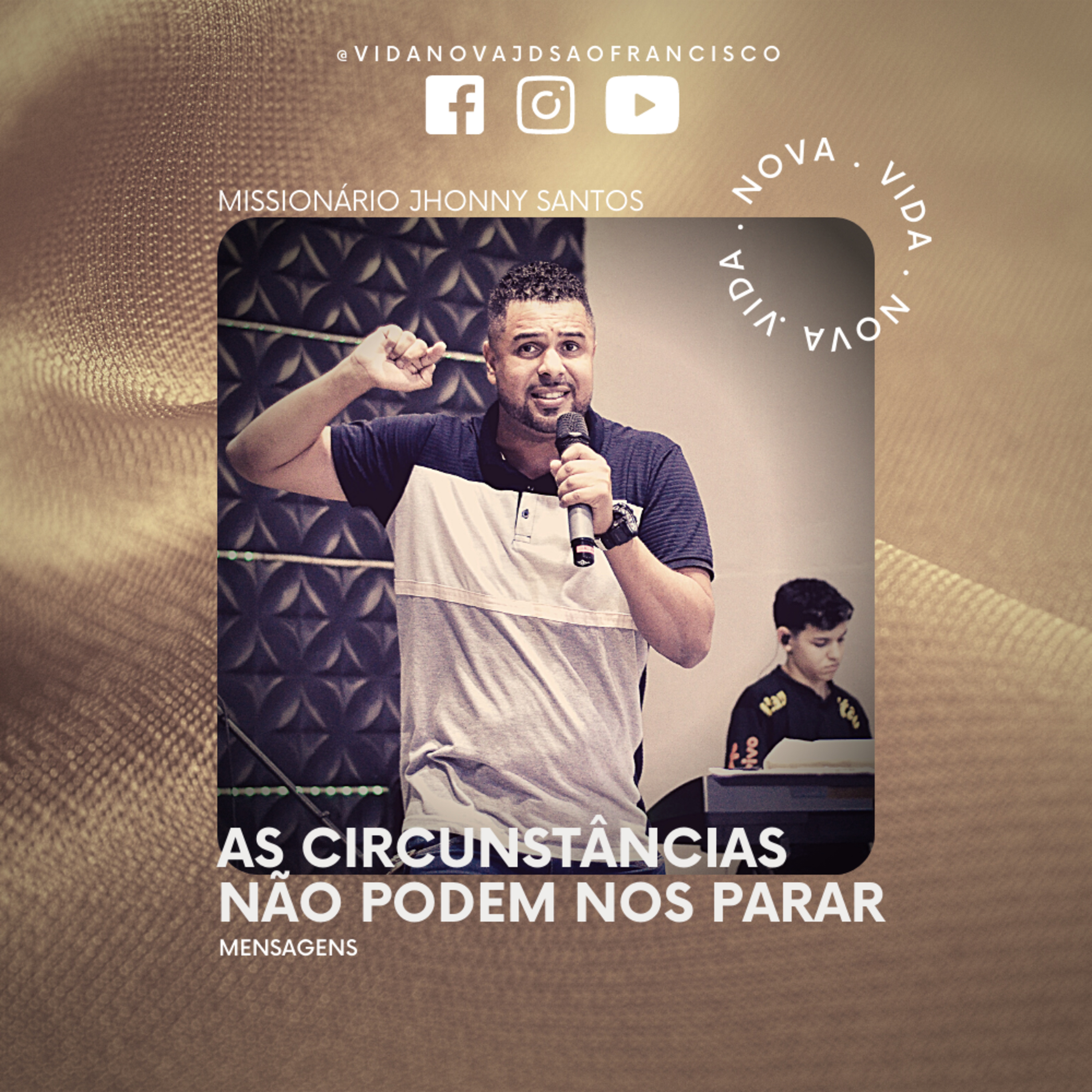 As circunstâncias não podem nos parar | Missionário Jhonny Santos episode artwork