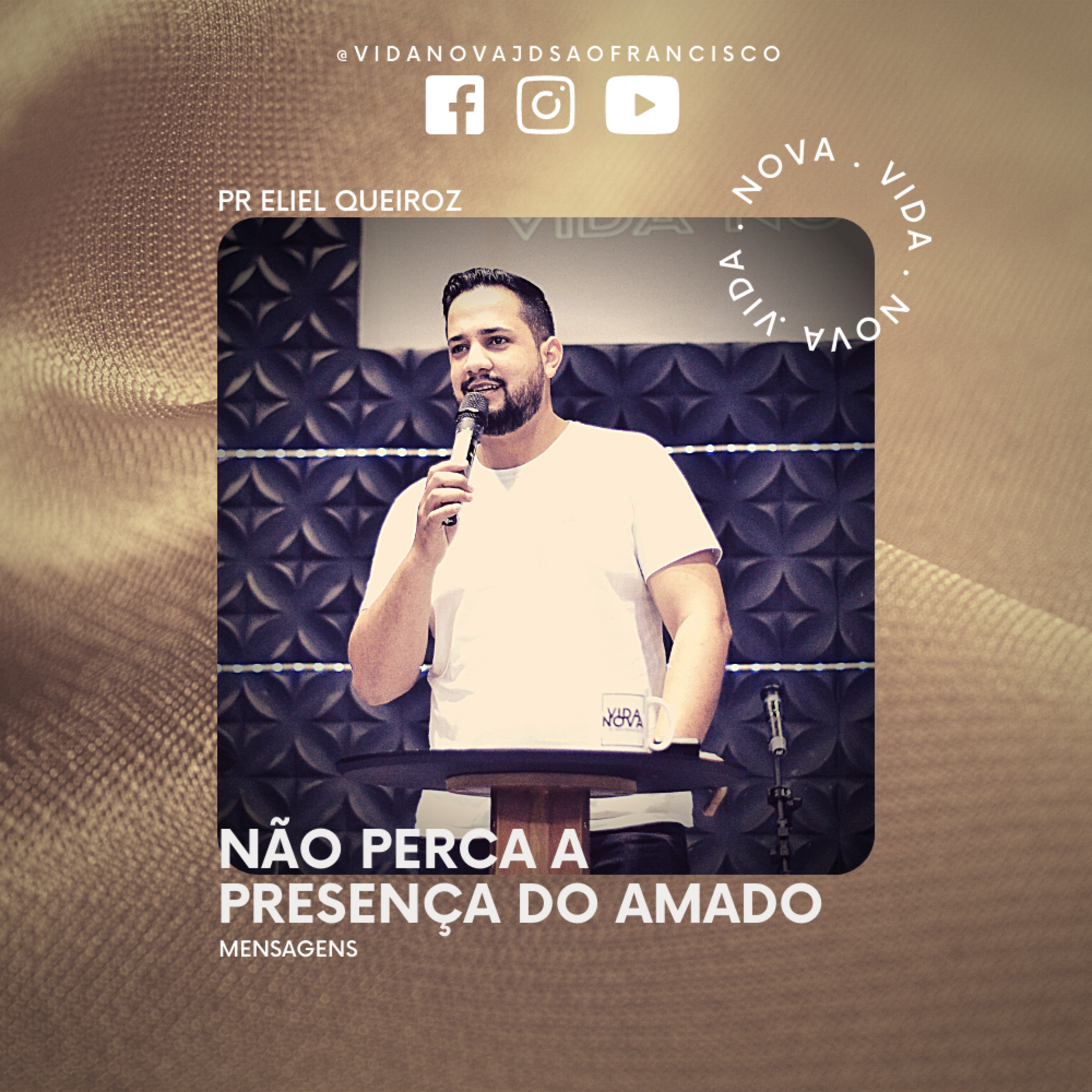 Não perca a presença do Amado | Pr. Eliel Queiroz  episode artwork