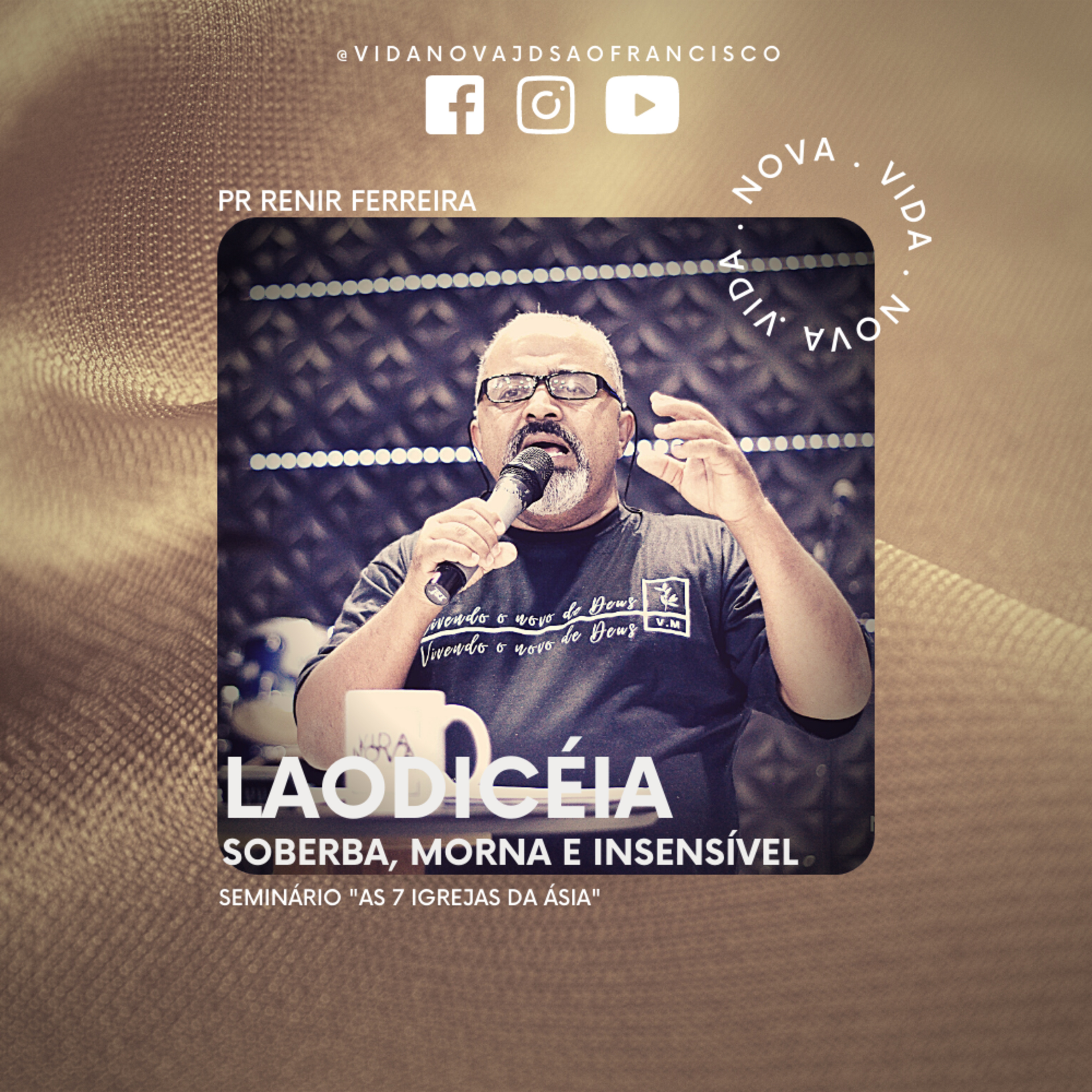 Seminário "As 7 igrejas da Ásia" | Laodicéia - Soberba, morna e insensível | Pr. Renir Ferreira episode artwork