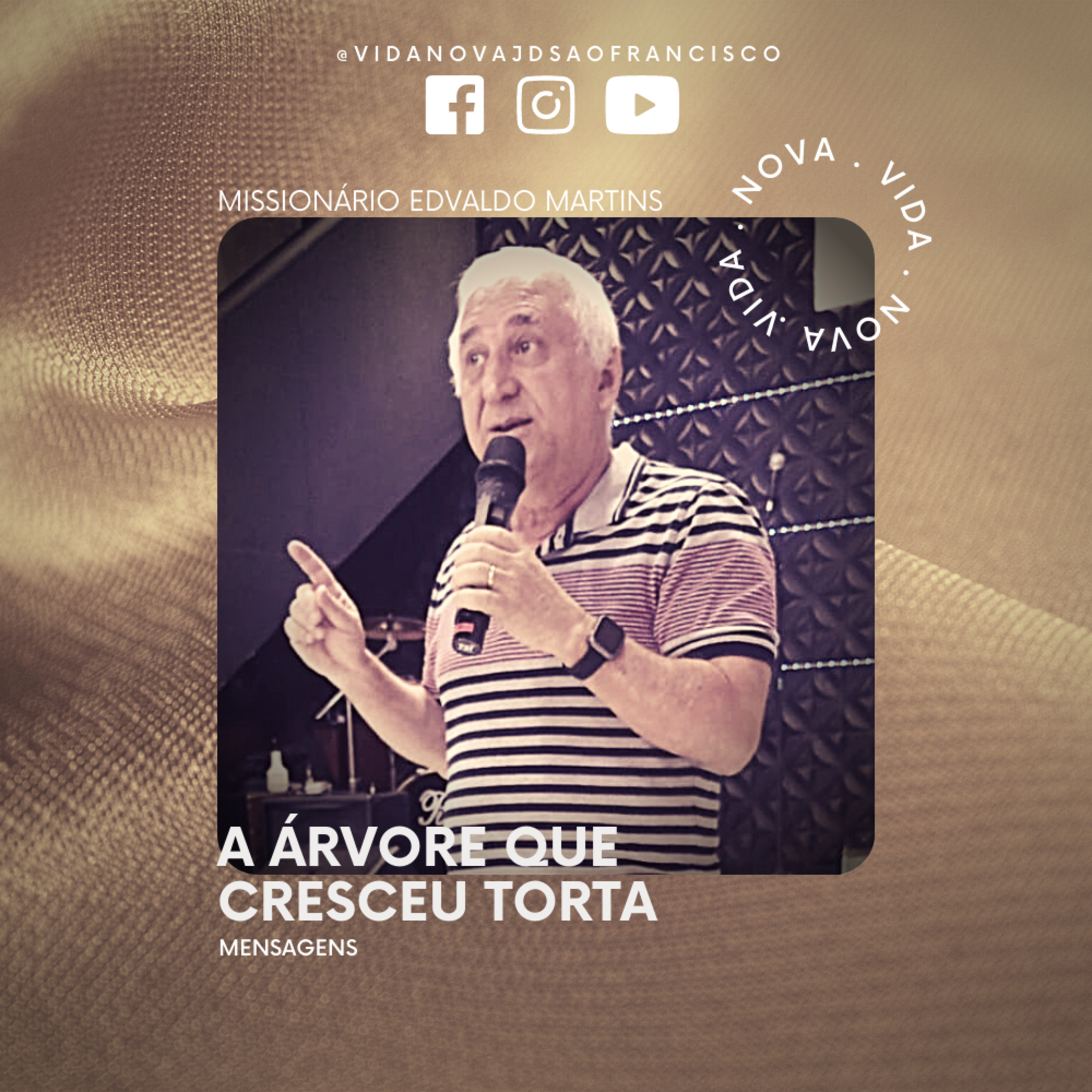 A árvore que cresceu torta | Missionário Edvaldo Martins episode artwork
