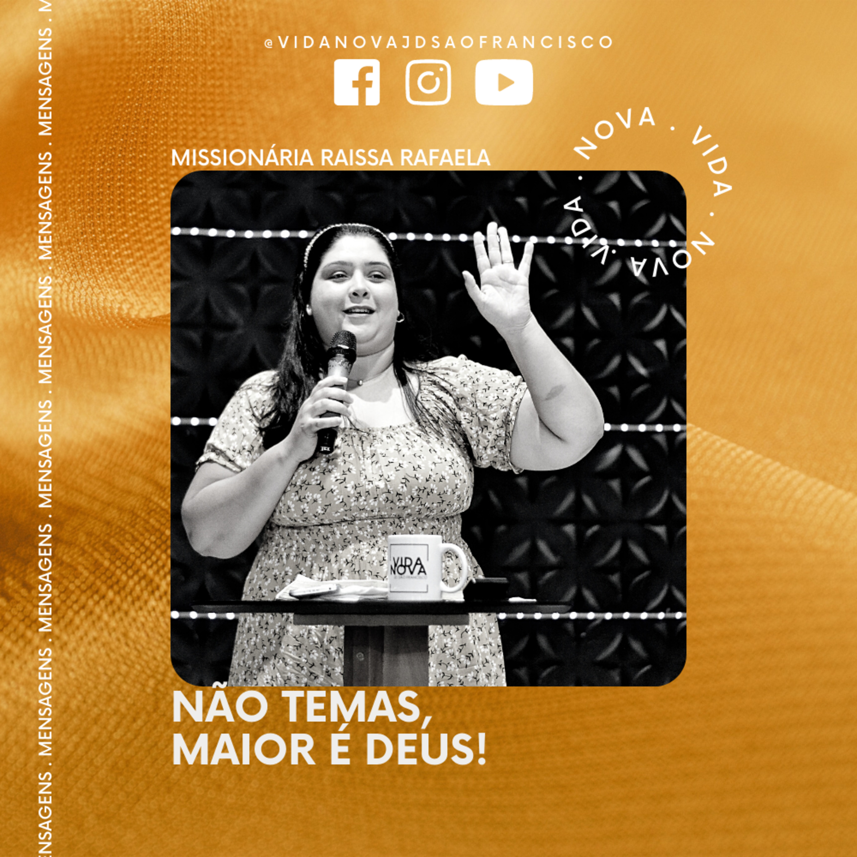 Não temas, maior é Deus | Missionária Raissa Rafaela episode artwork