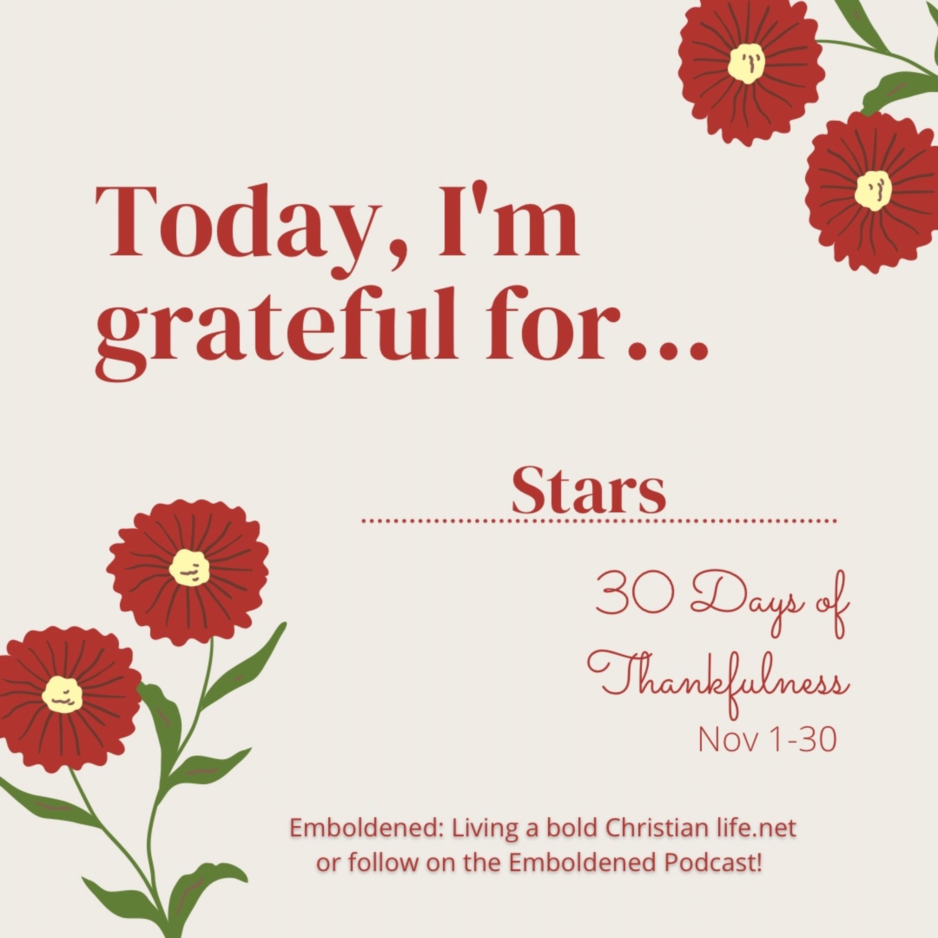 Thankful For: Stars episode artwork