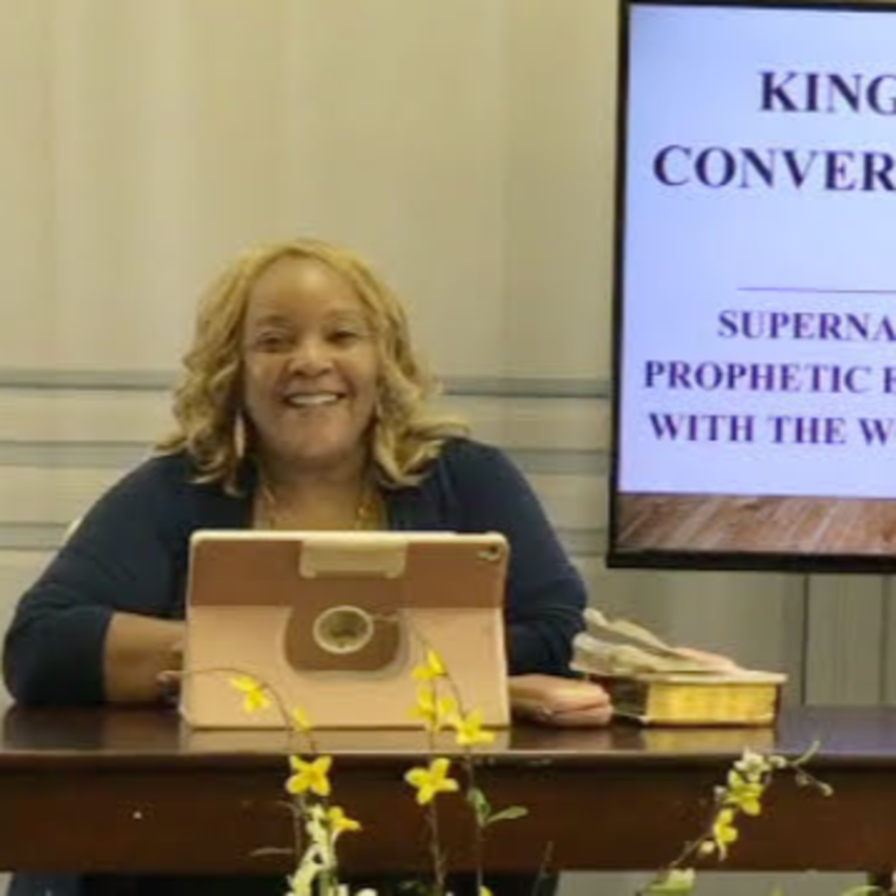 Kingdom Conversations Supernatural & Prophetic Encounters with the word of God - Hosted by Pastor Lonzine Lee "The love of God" episode artwork