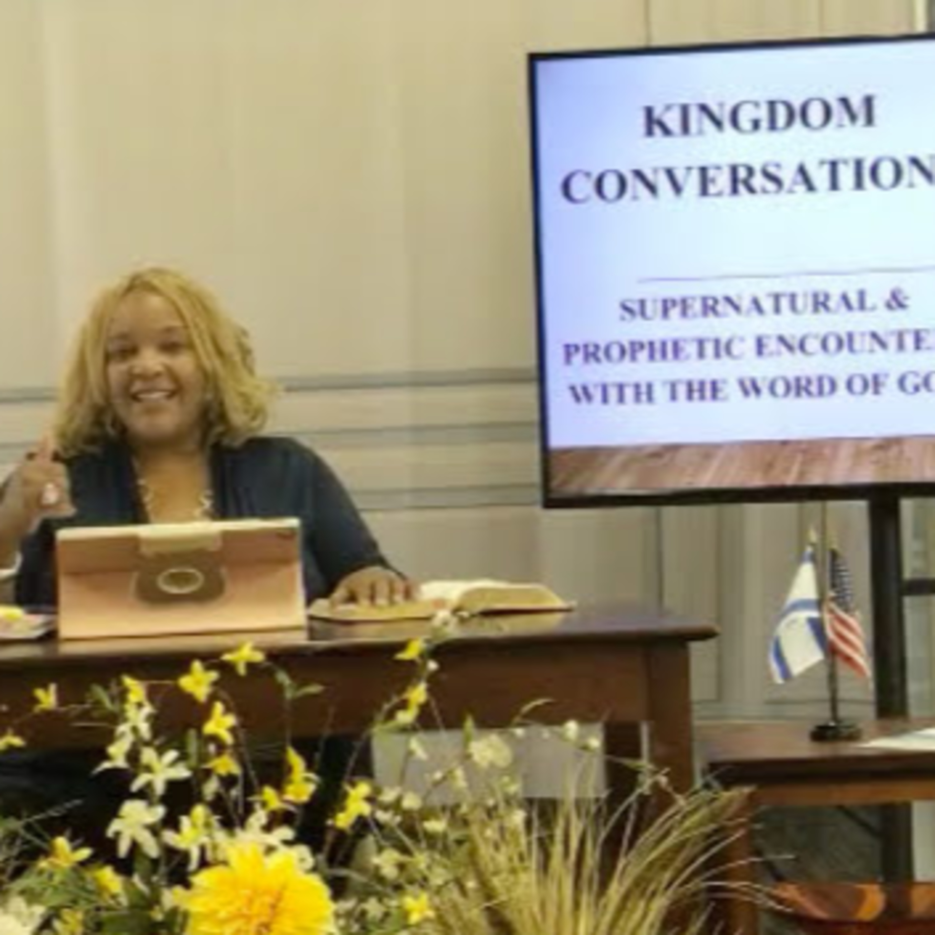 Kingdom Conversations - Hosted by Pastor Lonzine Lee. End of Story. New Beginning episode artwork