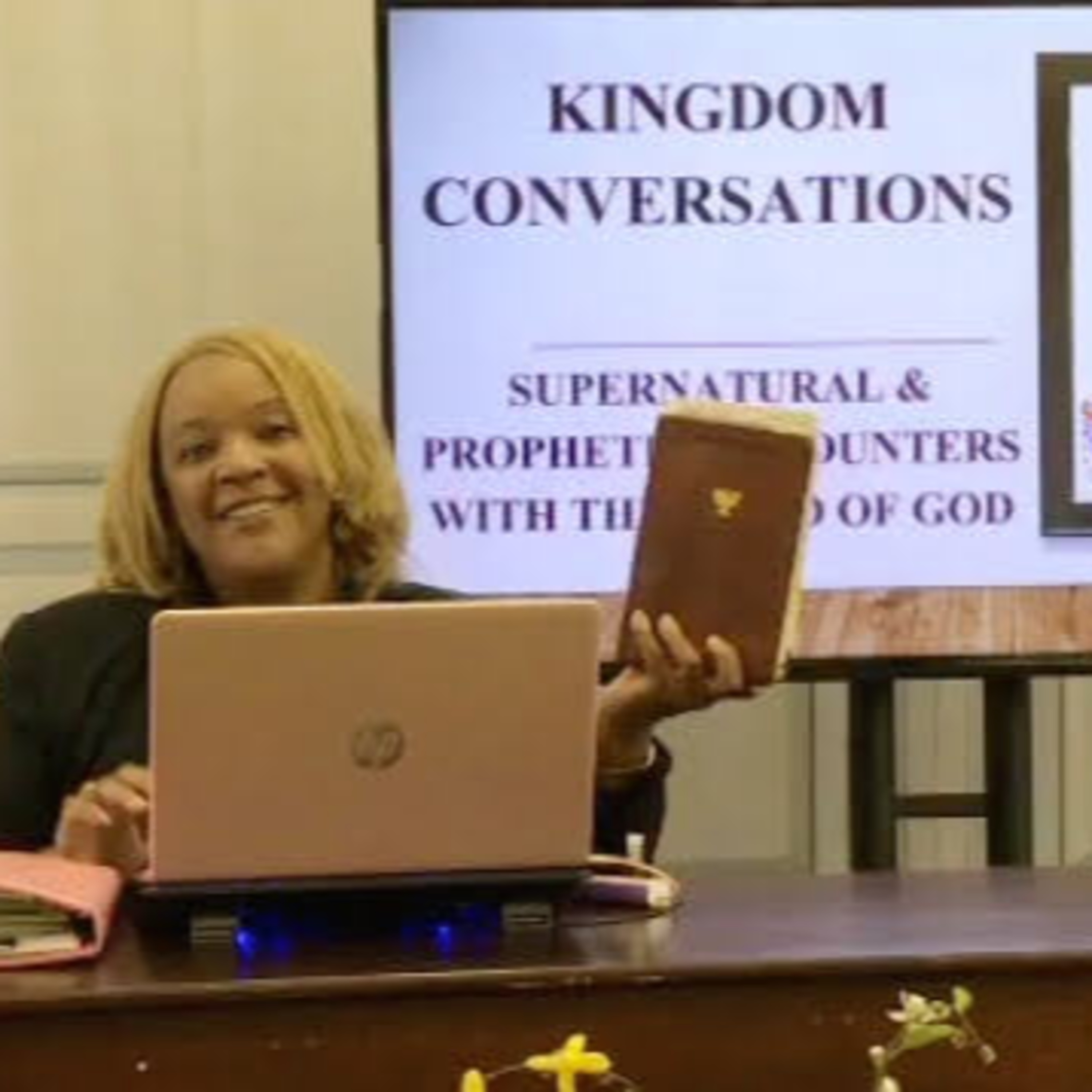 Kingdom Conversations - Hosted by Pastor Lonzine Lee. "Christ has made you free." episode artwork