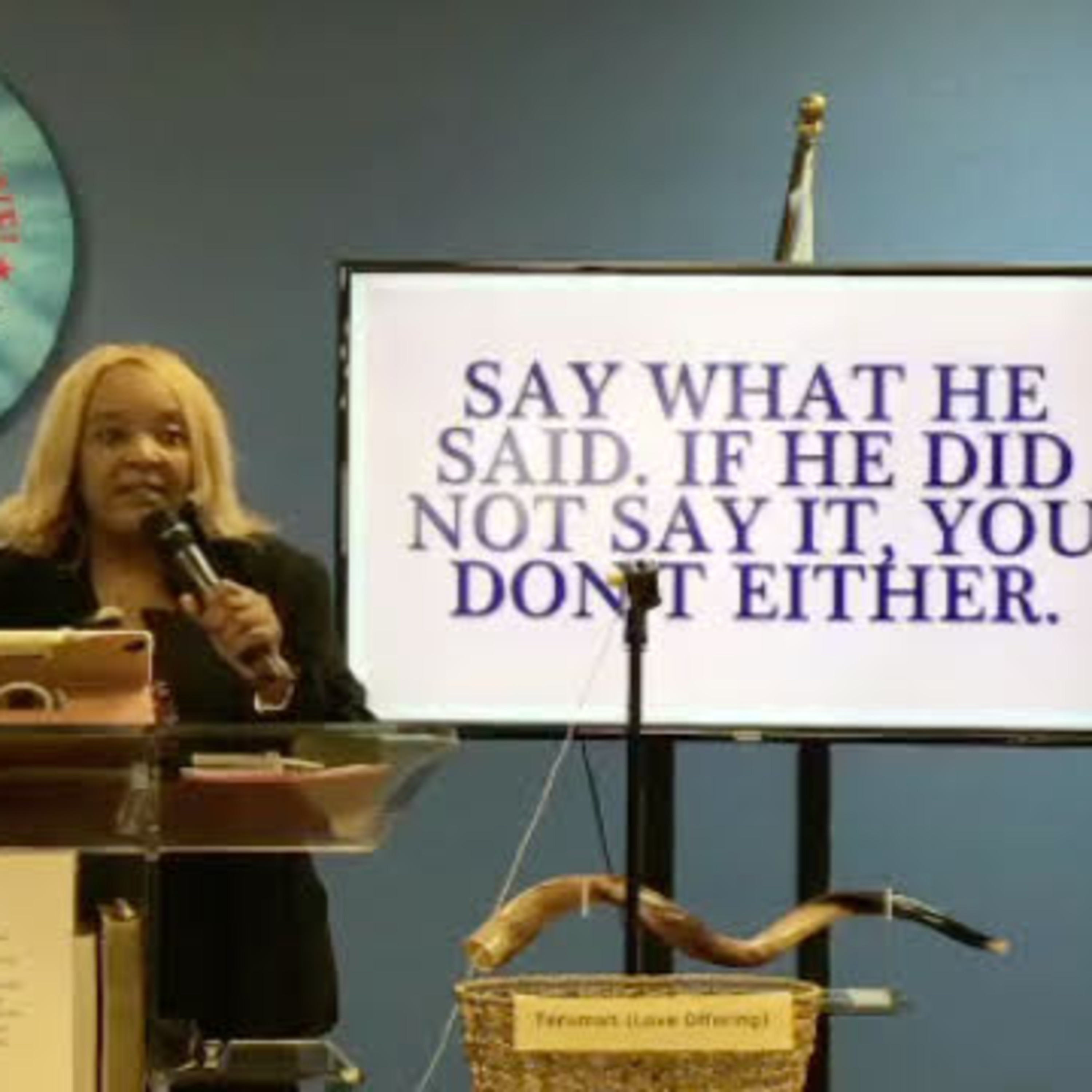 Biblical Solutions For Life - "Say What He Said. If He did not say it, you don't either." episode artwork