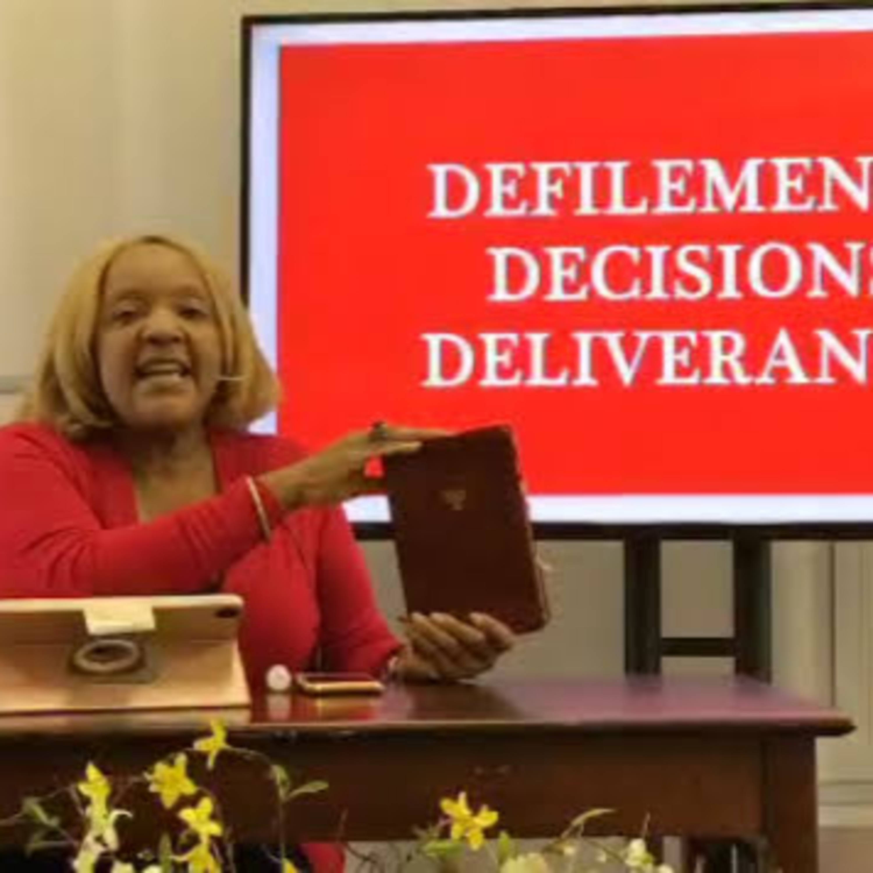KINGDOM CONVERSATIONS PROPHETIC & SUPERNATURAL ENCOUNTERS WITH THE WORD OF GOD - Hosted by Pastor Lonzine Lee: DEFILEMENTS. DECISIONS. DELIVERANCE... "The Deliverance Ministry of The Blood of Jesus" episode artwork