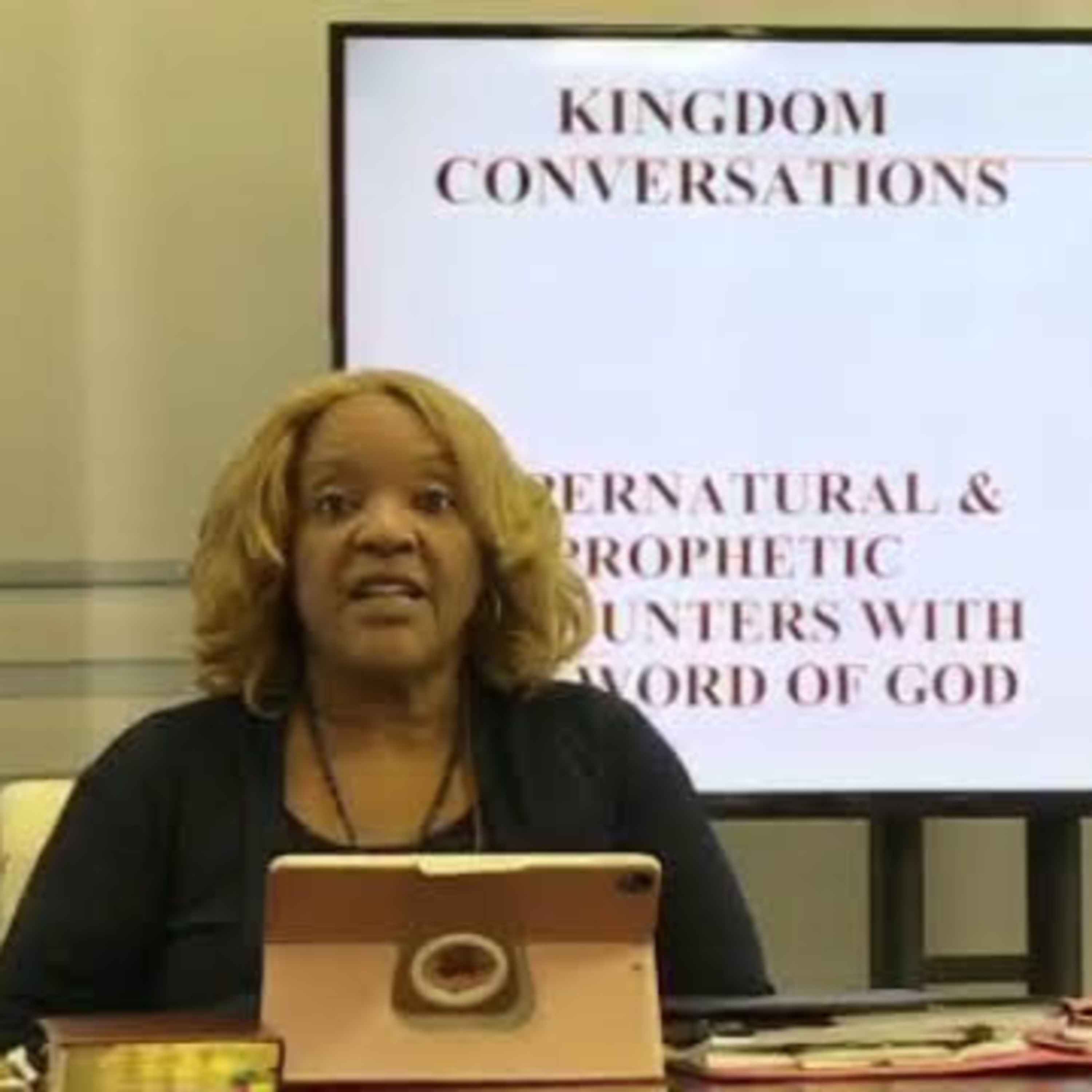 KINGDOM CONVERSATIONS PROPHETIC & SUPERNATURAL ENCOUNTERS WITH THE WORD OF GOD - Hosted by Pastor Lonzine Lee "The Power-Filled Voice of The Blood of Jesus - Spirit to spirit" episode artwork