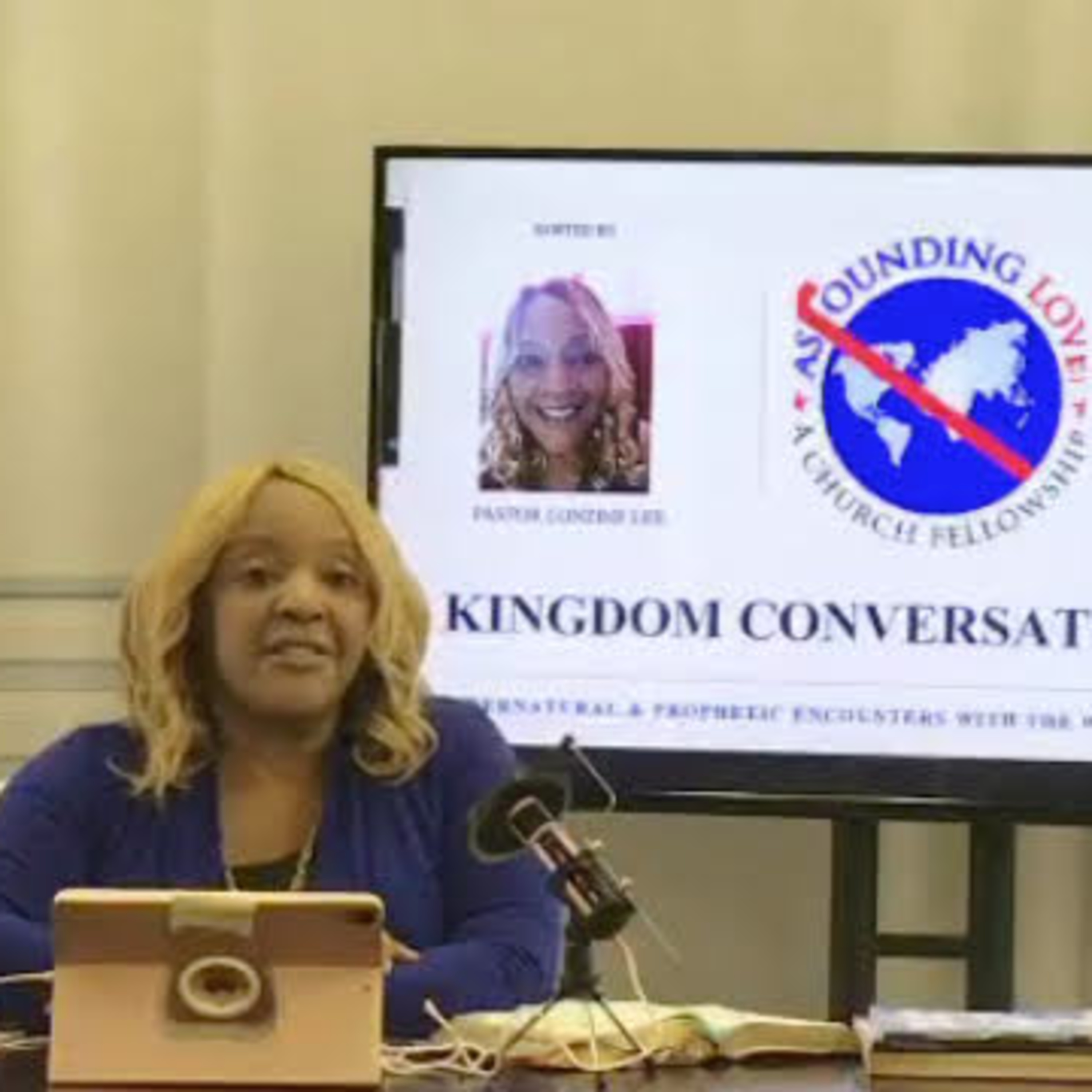 KINGDOM CONVERSATIONS PROPHETIC & SUPERNATURAL ENCOUNTERS WITH THE WORD OF GOD - Hosted by Pastor Lonzine Lee "The Reality of the Love of God for all Mankind and for Each Individual" episode artwork