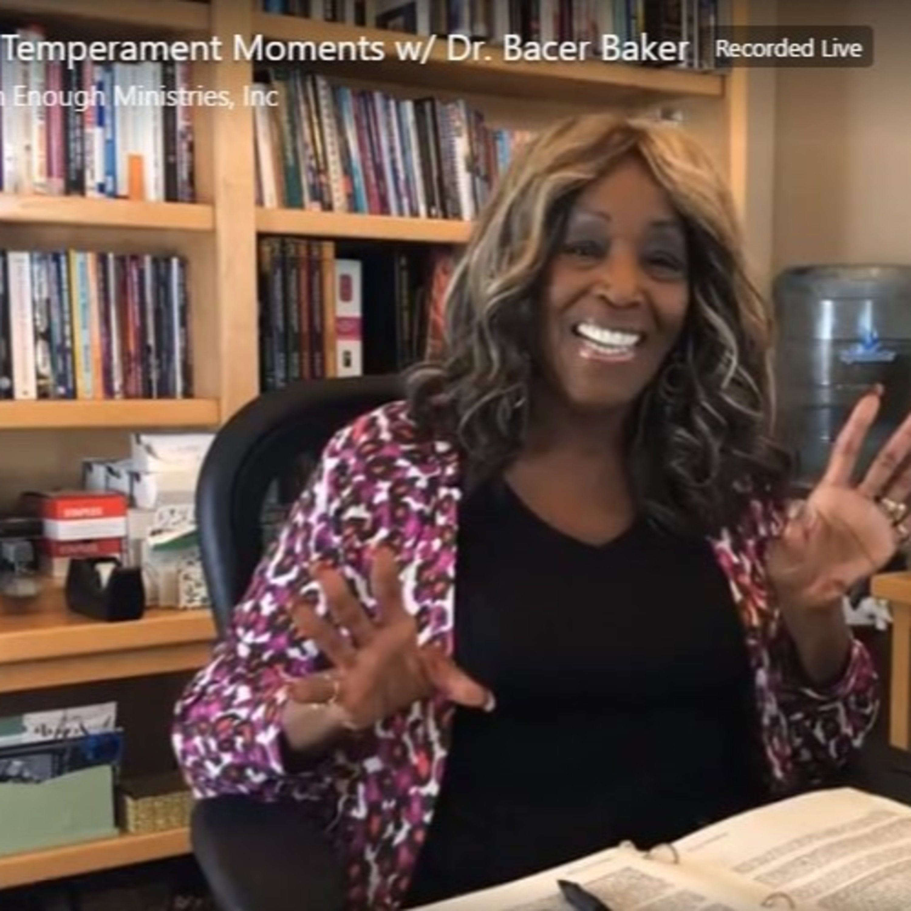HELPFUL TEMPERAMENT MOMENTS with Dr. Bacer Baker - Monday 03.22.2021. Week 2 episode artwork