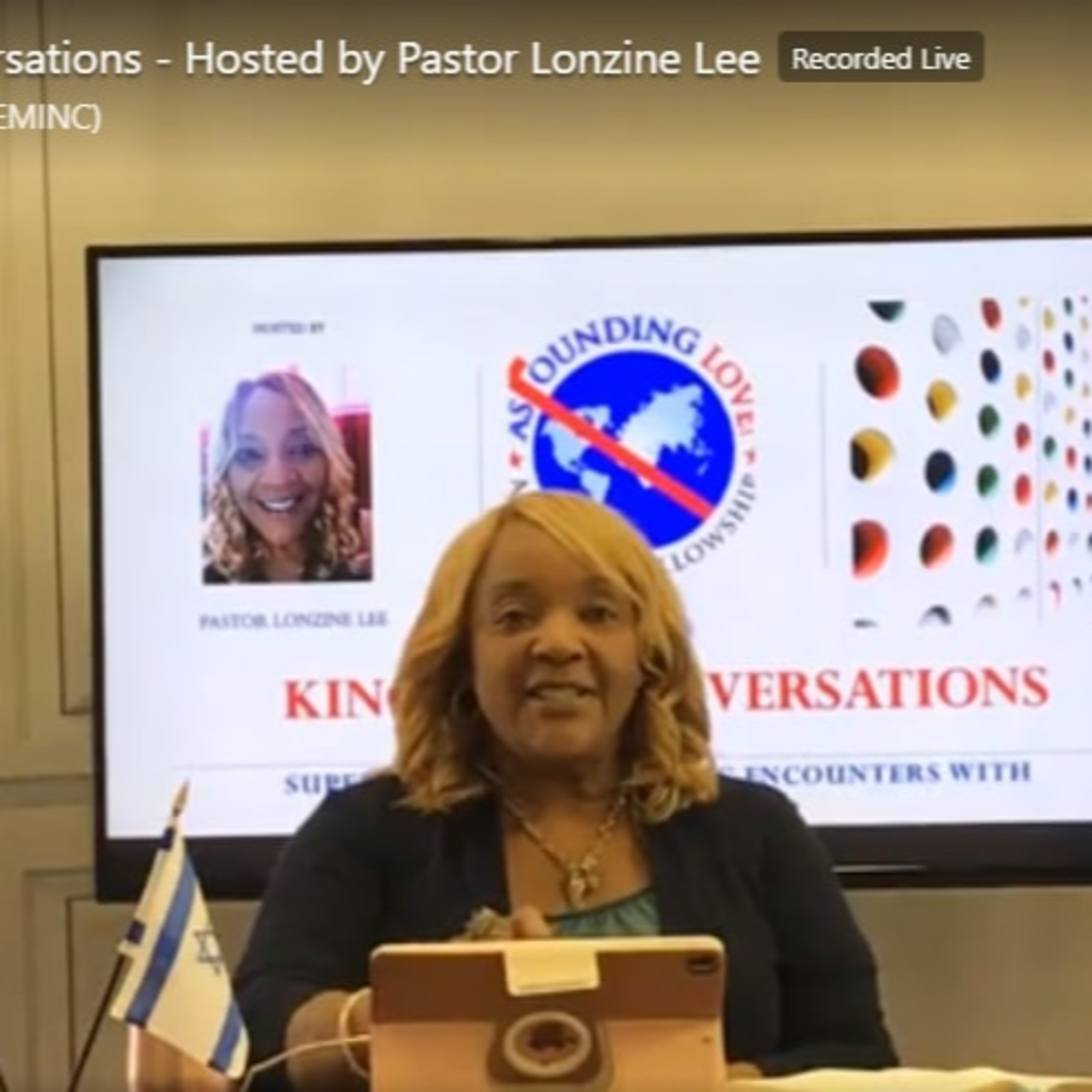 KINGDOM CONVERSATIONS PROPHETIC & SUPERNATURAL ENCOUNTERS WITH THE WORD OF GOD - Hosted by Pastor Lonzine Lee "You are Forgiven by The Blood of Jesus" episode artwork