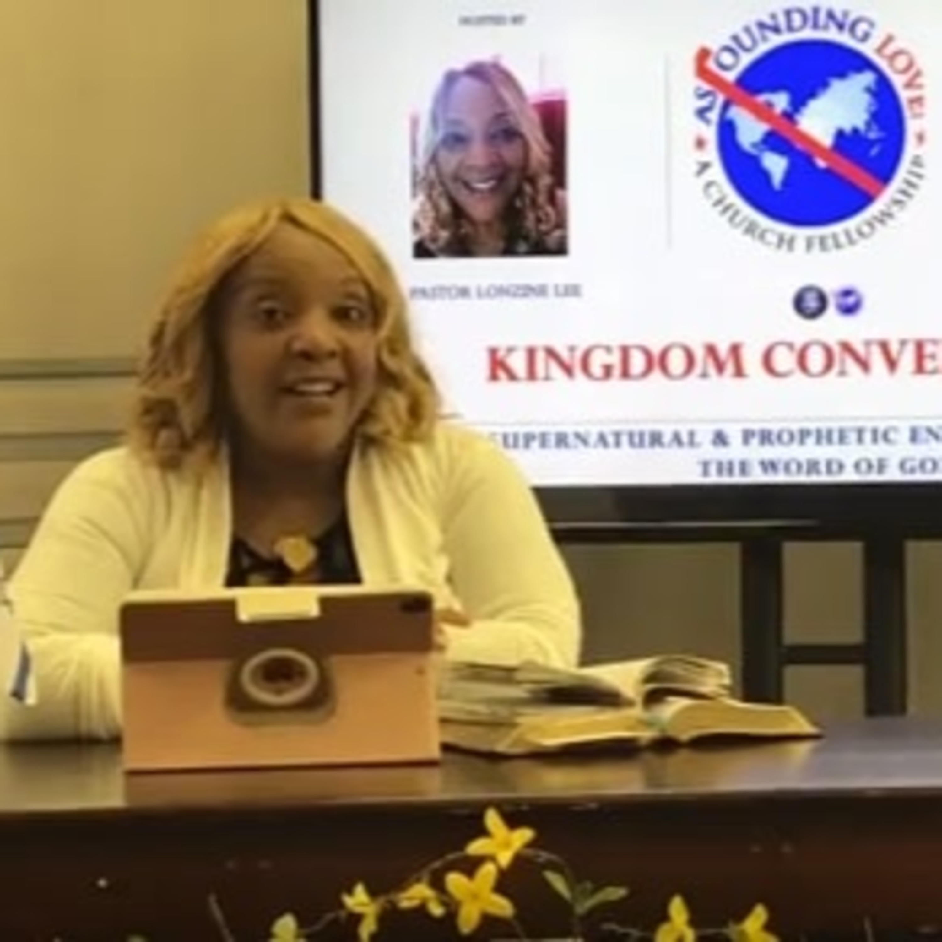KINGDOM CONVERSATIONS PROPHETIC & SUPERNATURAL ENCOUNTERS WITH THE WORD OF GOD - Hosted by Pastor Lonzine Lee. "You've got to get rid of Fear. You've got to" episode artwork