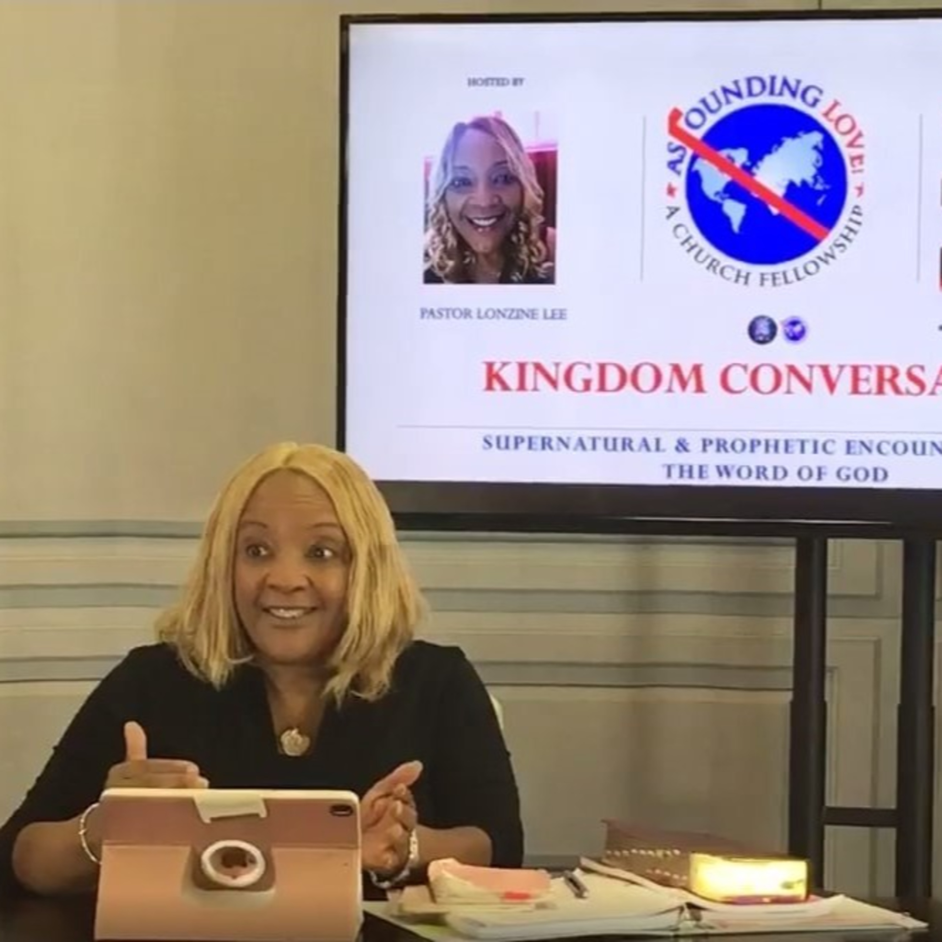 KINGDOM CONVERSATIONS SUPERNATURAL & PROPHETIC ENCOUNTERS WITH THE WORD OF GOD - Hosted by Pastor Lonzine Lee "We are having Spirit to spirit conversation." episode artwork