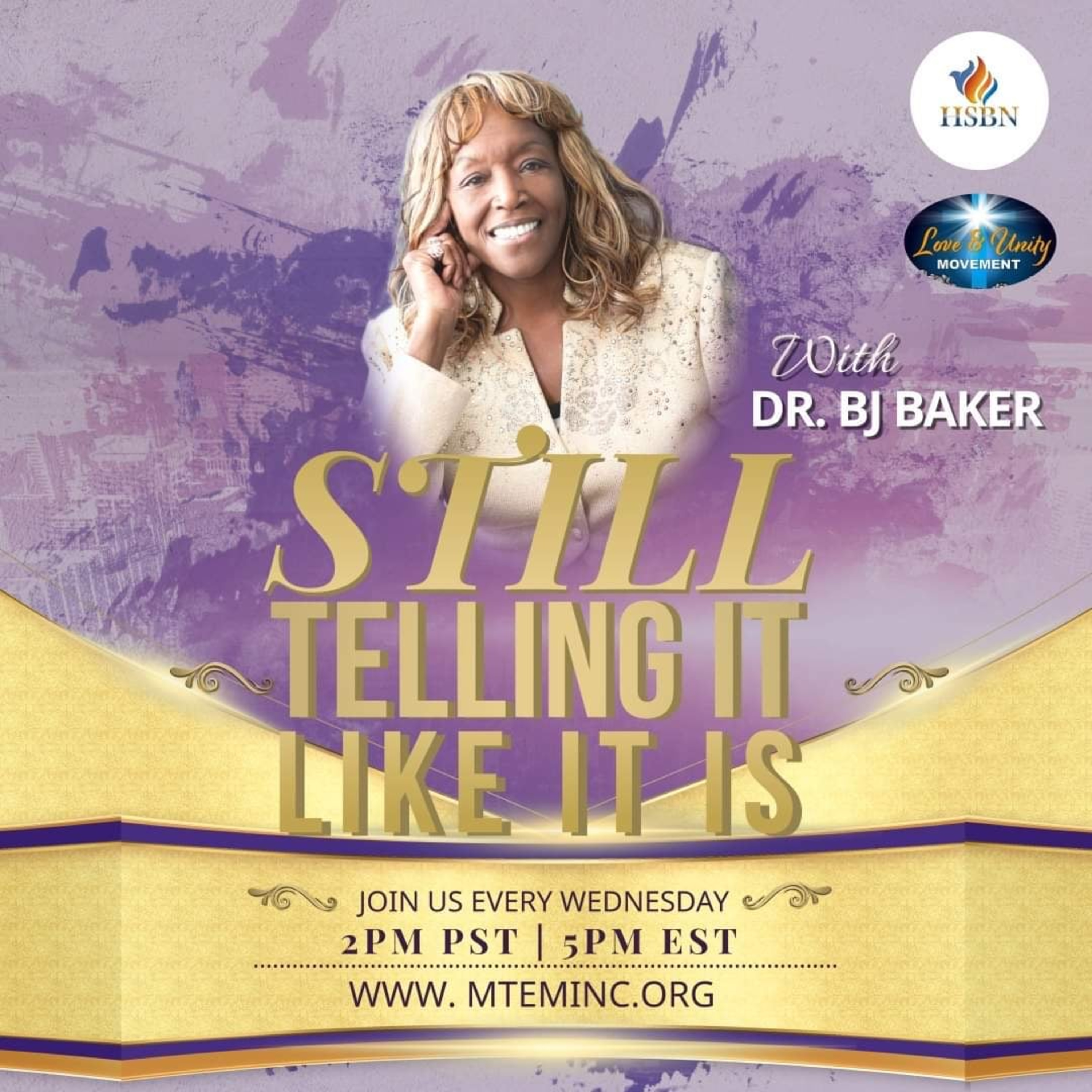 Still Telling It Like It Is with Dr. BJ Baker. Special Guests Apostle Marshall McGee and his wife Prophet Randi McGee - Part 9 Intellectual believers that commit suicide episode artwork