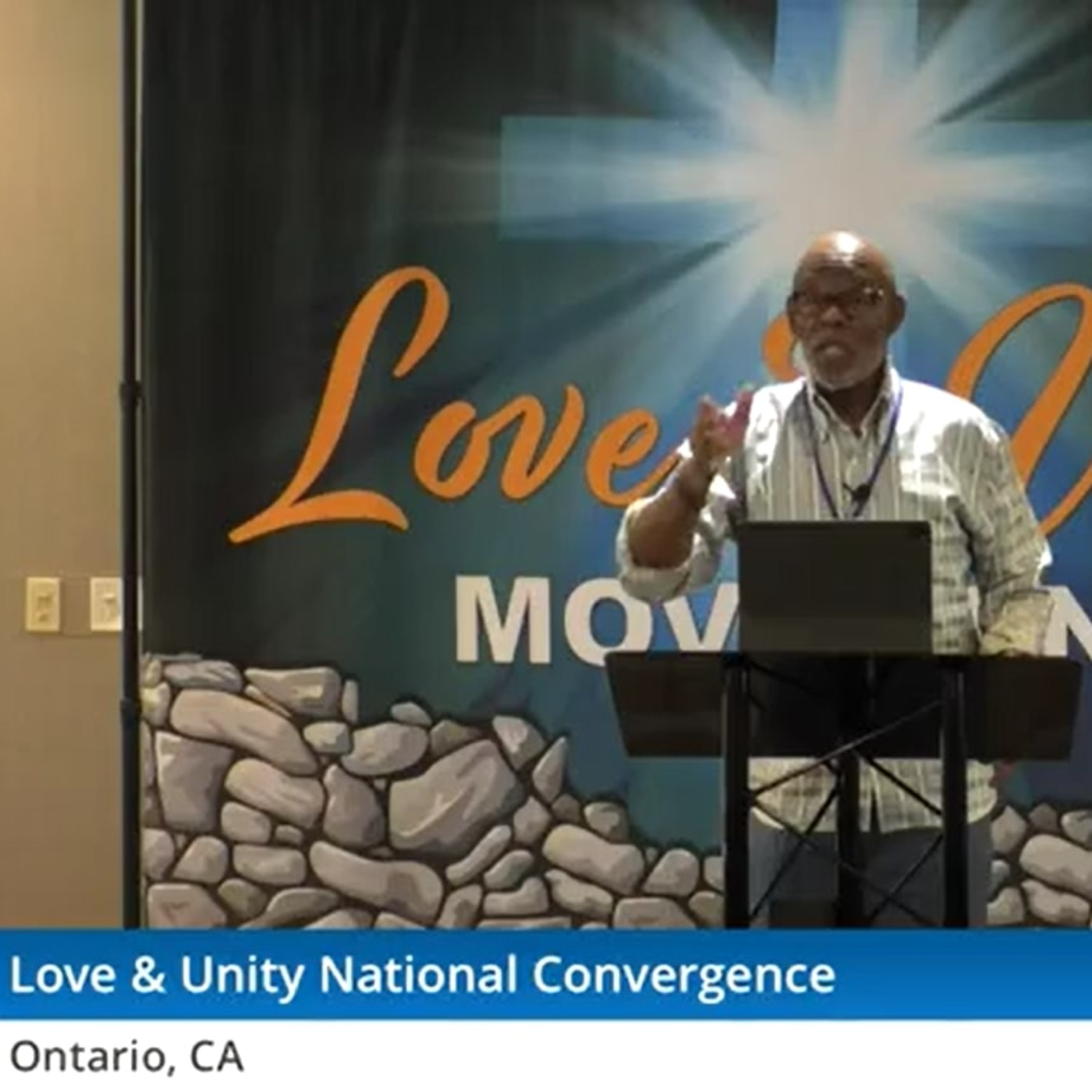 Love & Unity National Convergence. Apostle Calvin Cook - "the work of the Holy Spirit, the work of the ministry is to make you look like Jesus" episode artwork