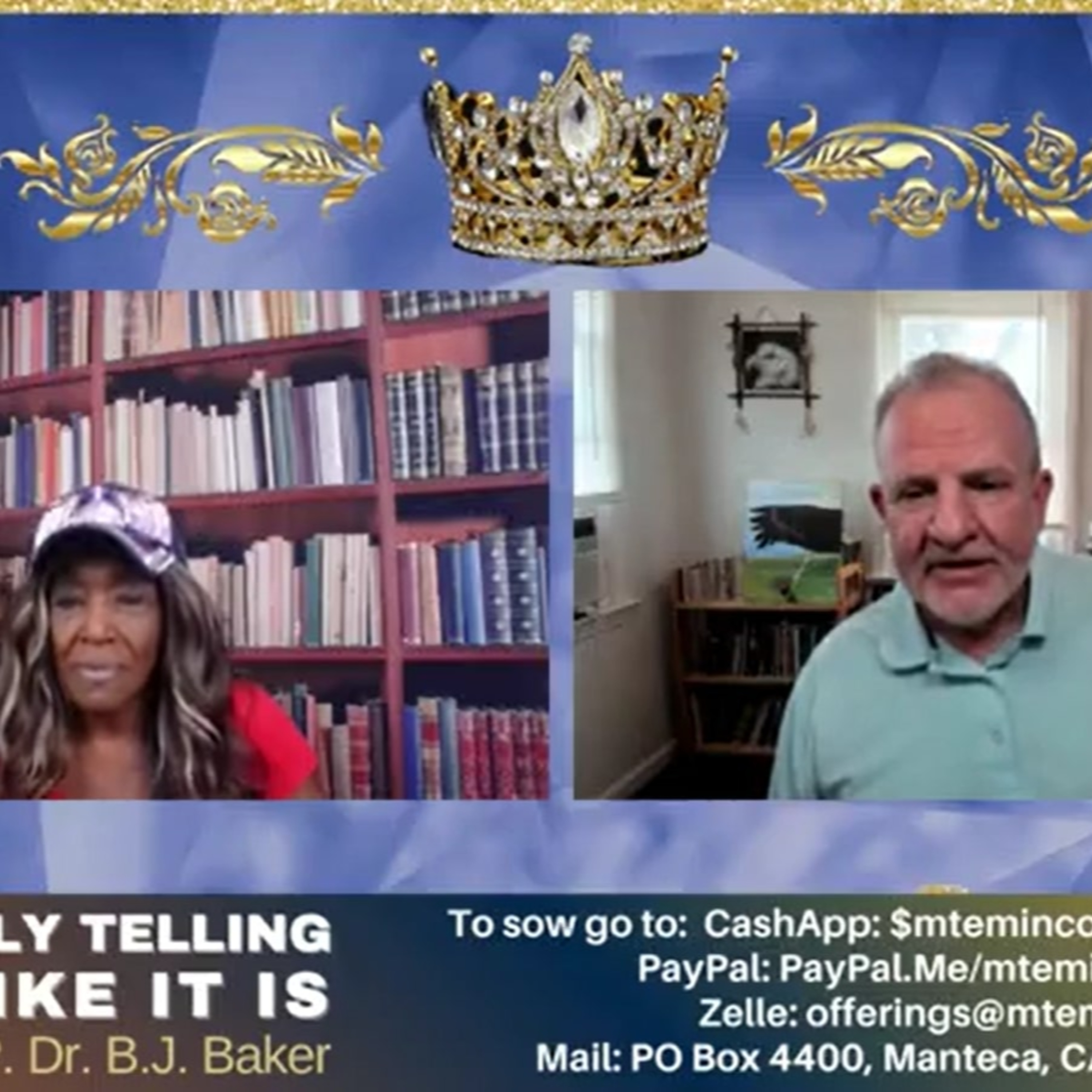 Really Telling It Like It Is with Apostle Bacer J. Baker who is a Doctor in Psychology, and her special guest Apostle Michael Fram - Fathering, Discipleship and The Foundation Part 5 episode artwork