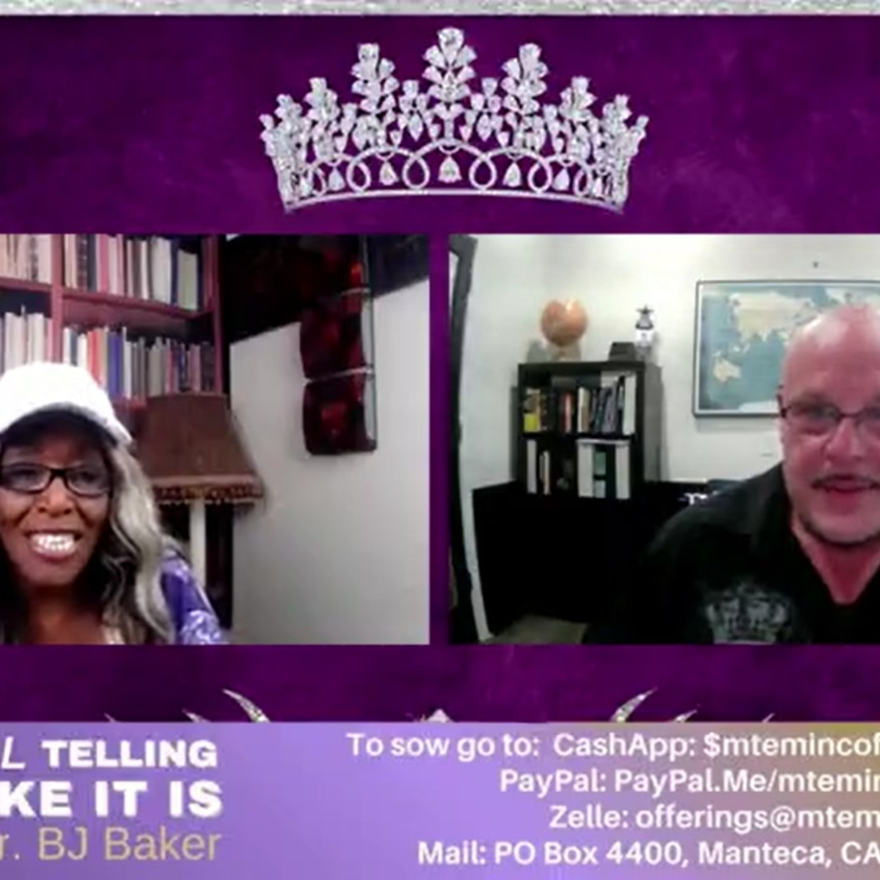 "Still Telling It Like It Is" with Apostle Bacer J. Baker who is a Doctor in Psychology with her guest Apostle Dr. Barry Cook. Historical Evidences of Women in Leadership Positions - Part 5 episode artwork
