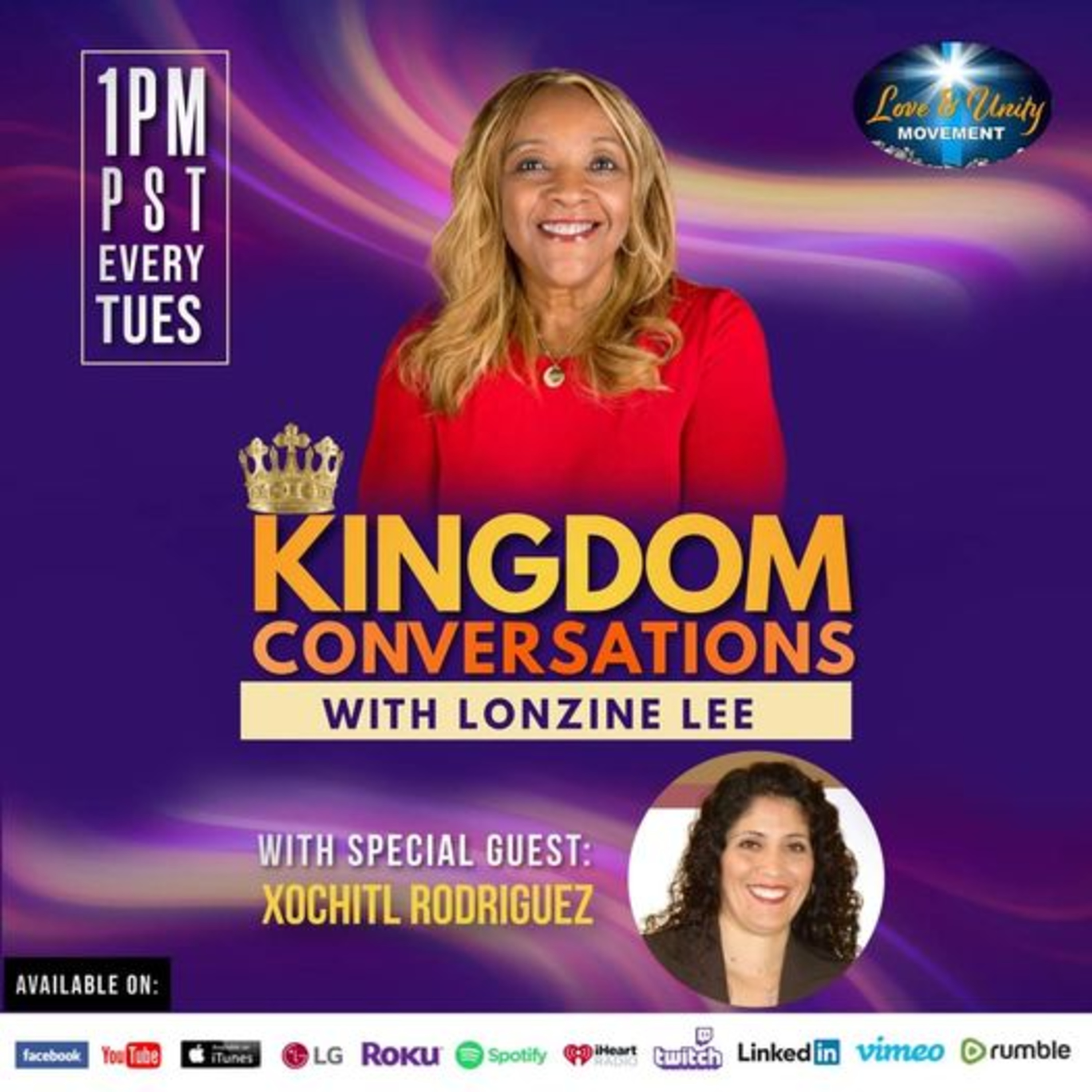 Kingdom Conversations with Lonzine Lee. A Kingdom Business Conversation with Xochitl Rodriguez - Part 3 episode artwork