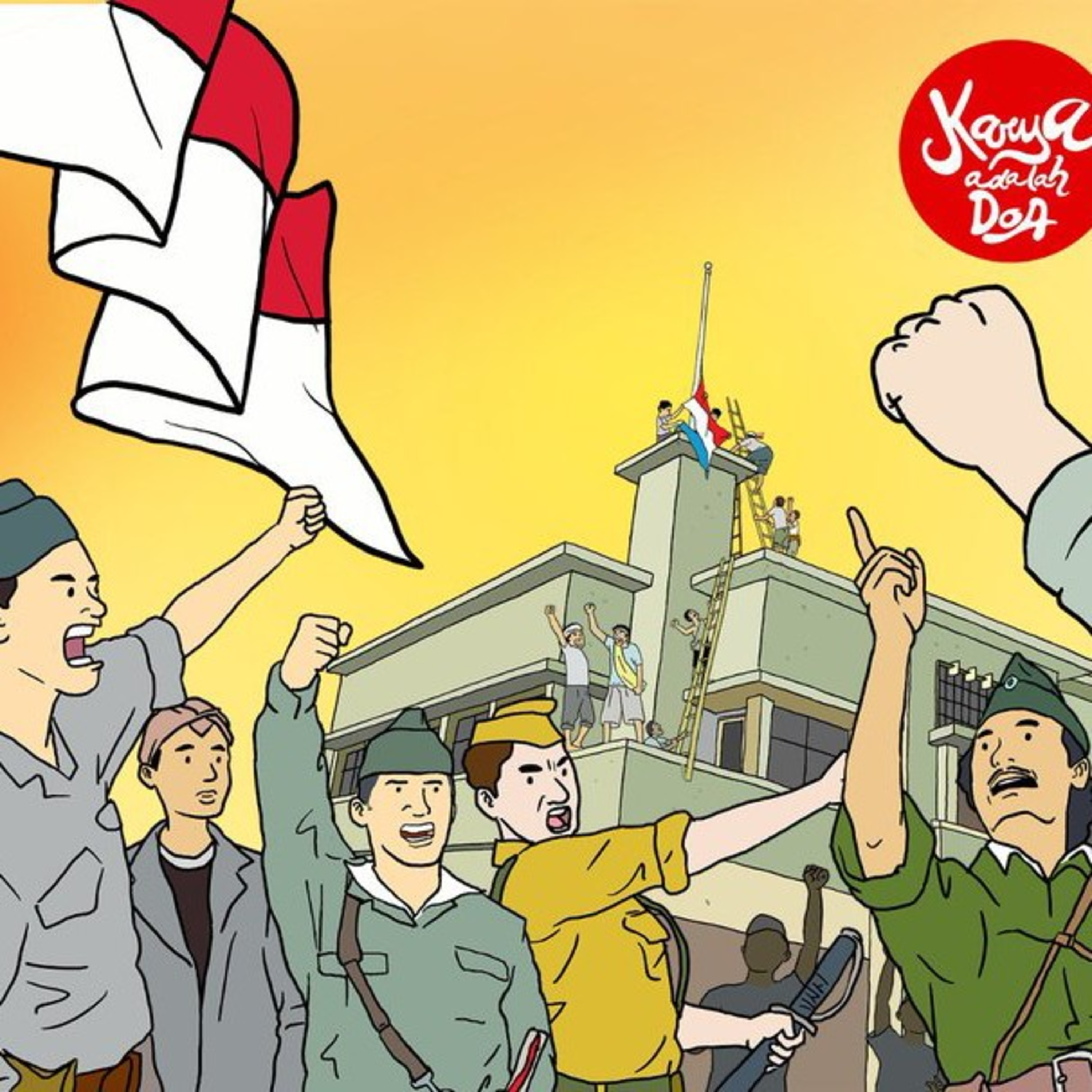 Mempertahankan Kemerdekaan dari Ancaman Sekutu dan Belanda episode artwork