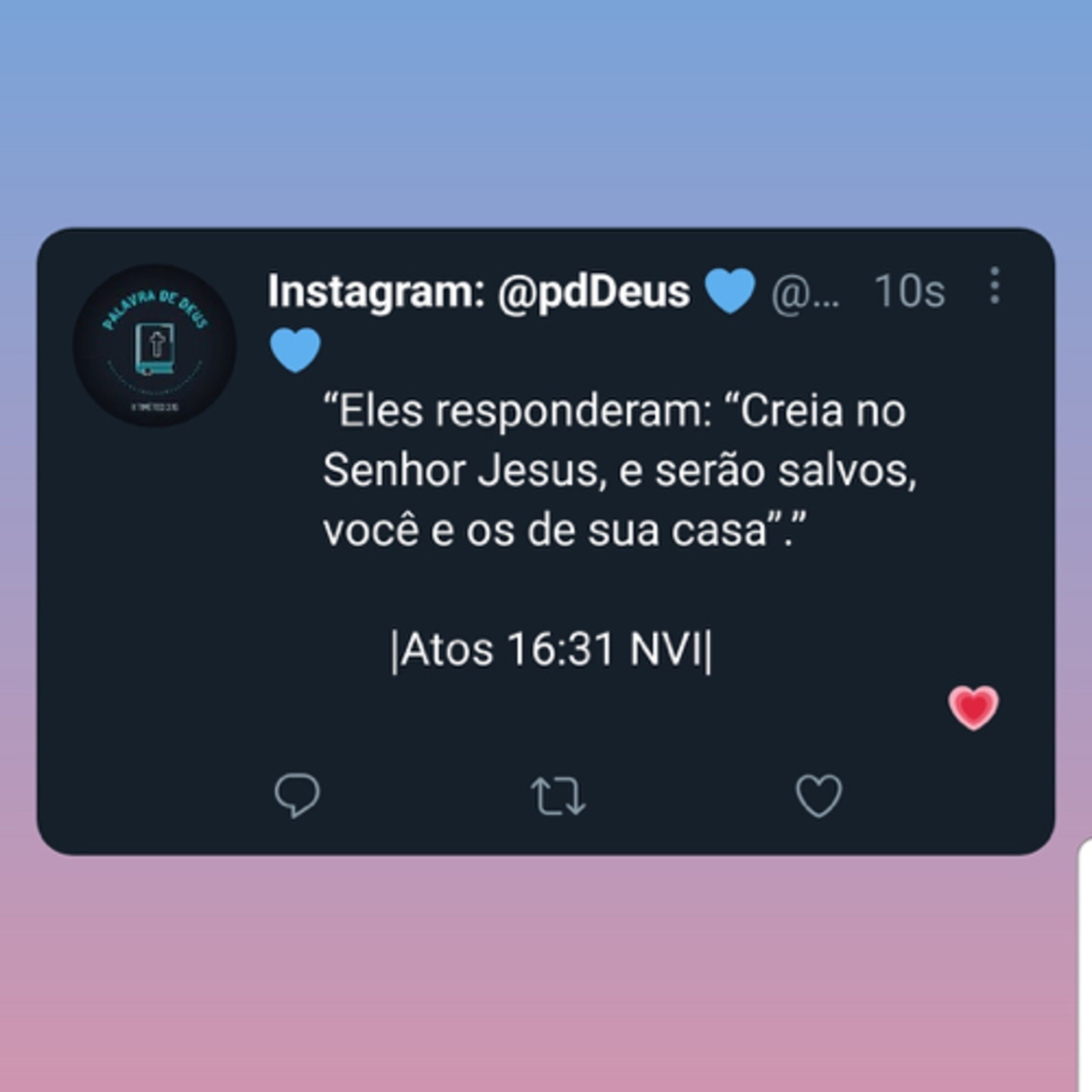 Palavra De Deus