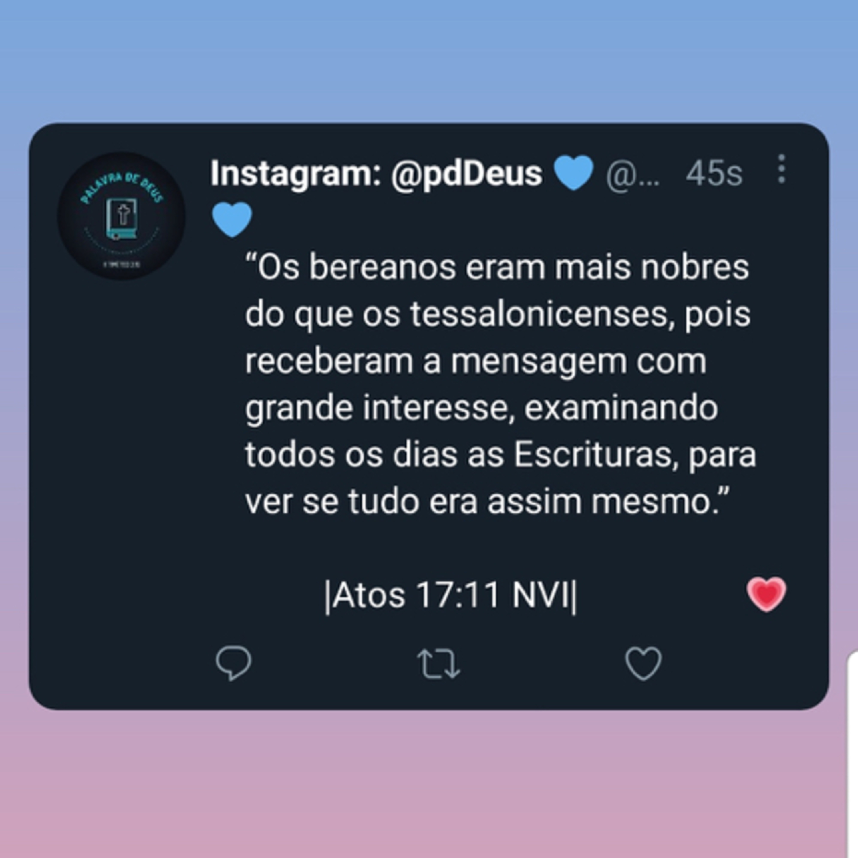 Palavra De Deus