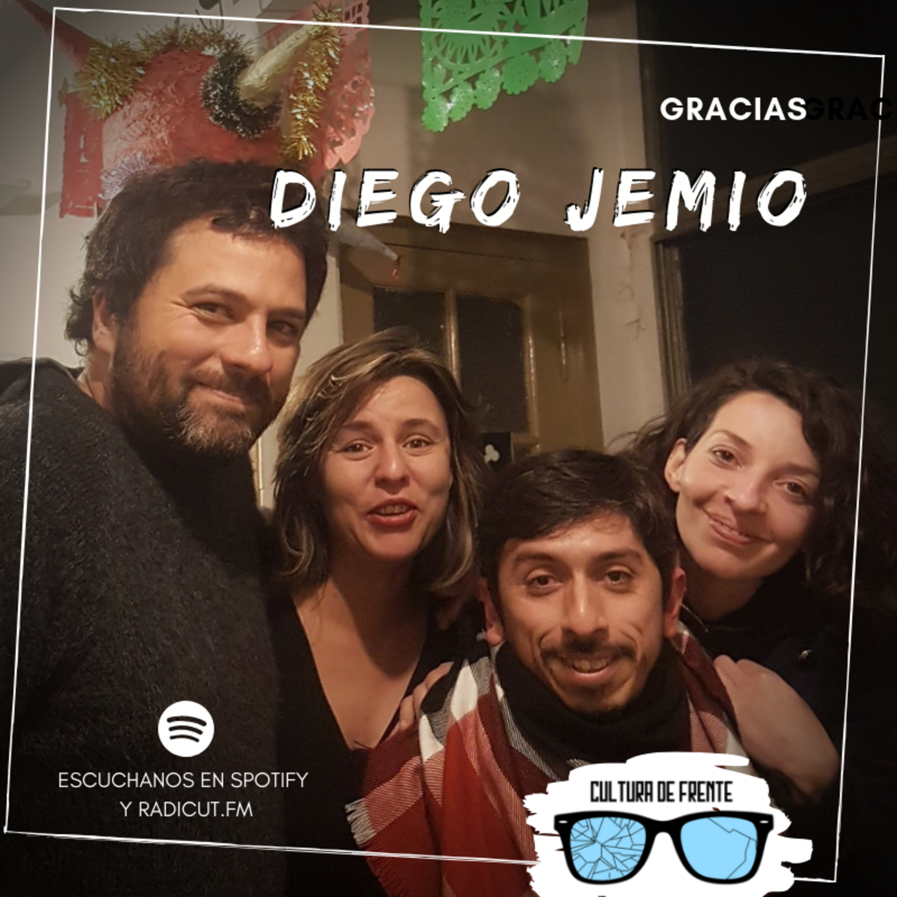 Cultura de Frente 2019 #18 sobre Epistolar Podcast, con Diego Jemio