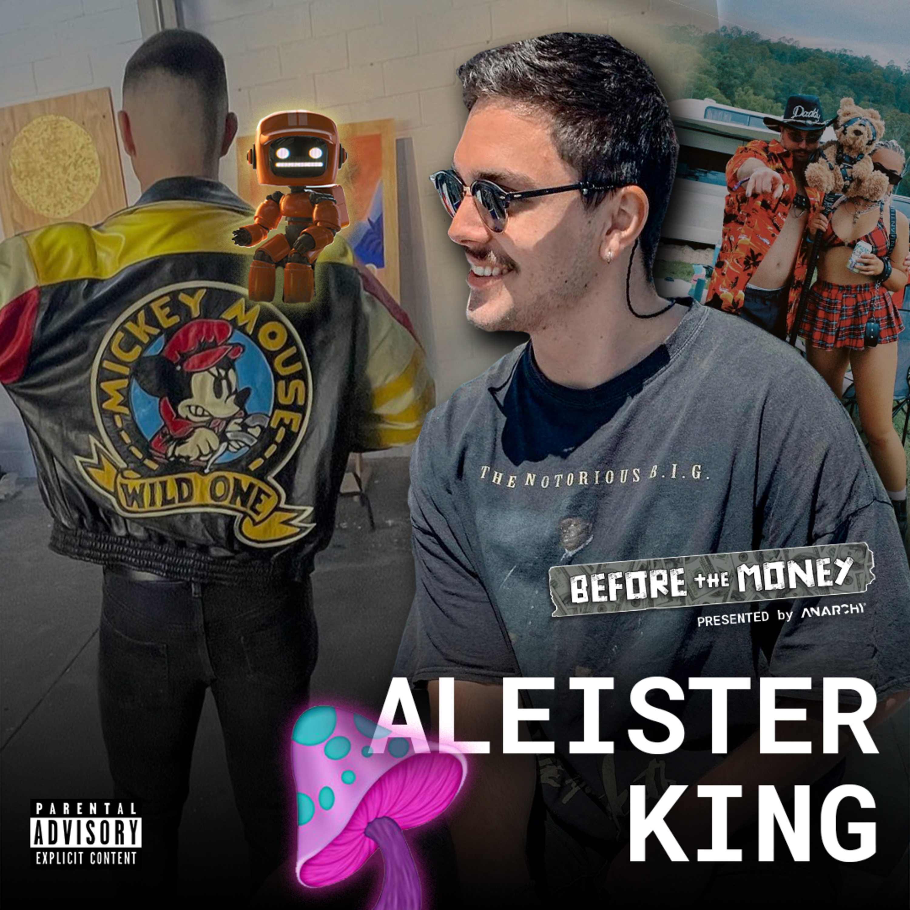 14. A Life of Ultimate Freedom with Creative Entrepreneur Aleister King | ANARCHY® Before The Money episode artwork
