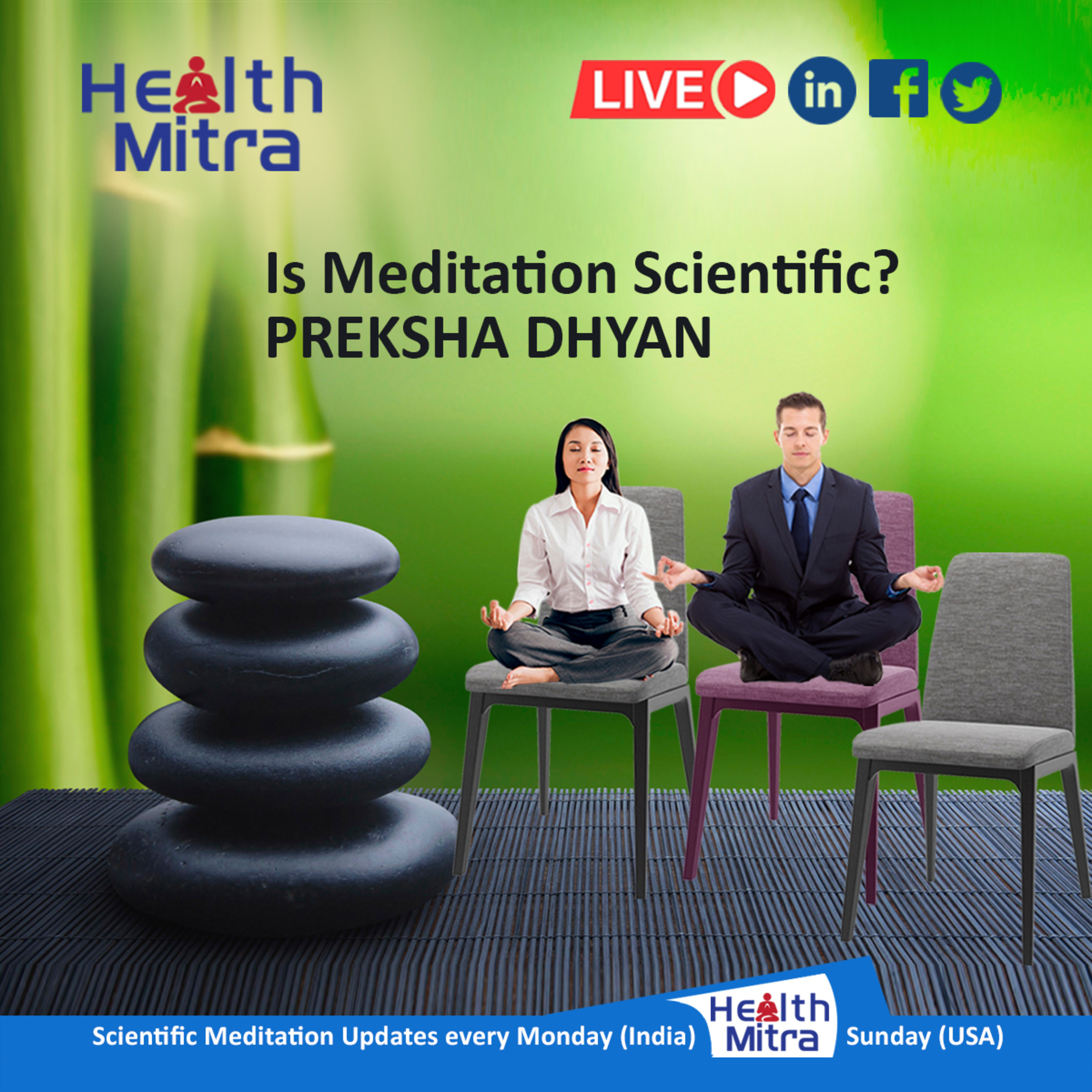 Scientific Meditation Health Podcast AUDIO by Jyotindra Zaveri