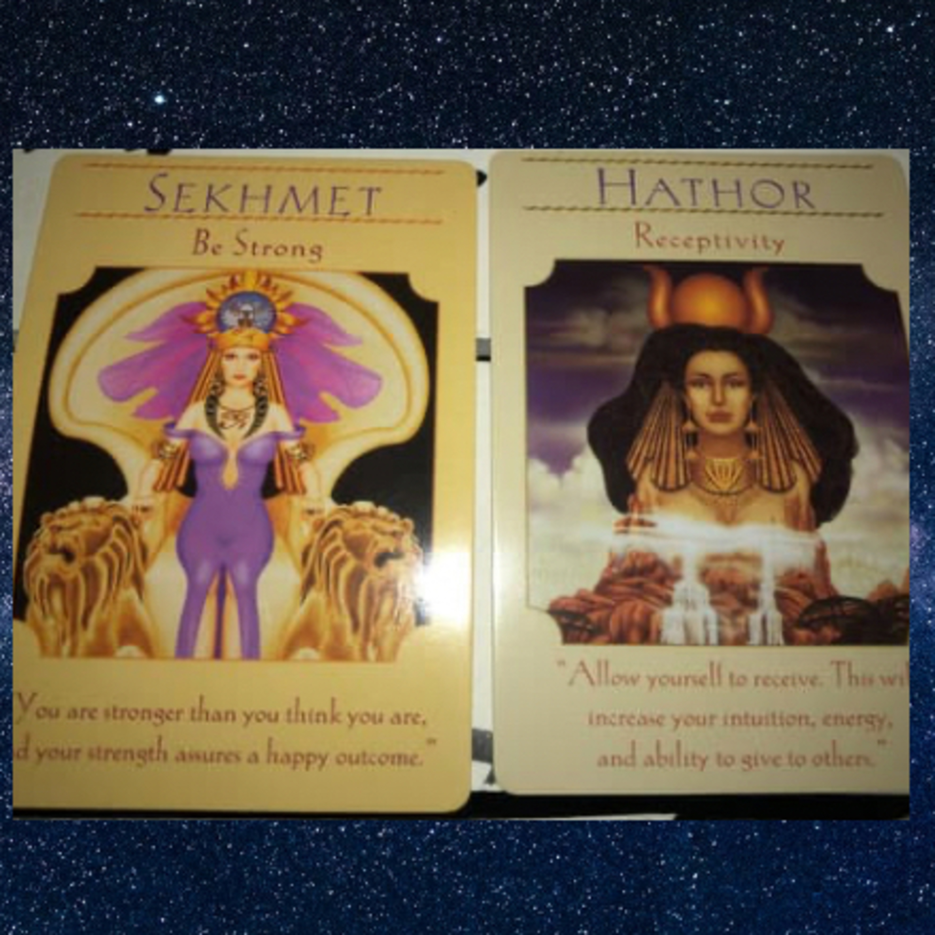 Egyptian Gods: Hathor / Sekhmet Dual Energy  episode artwork