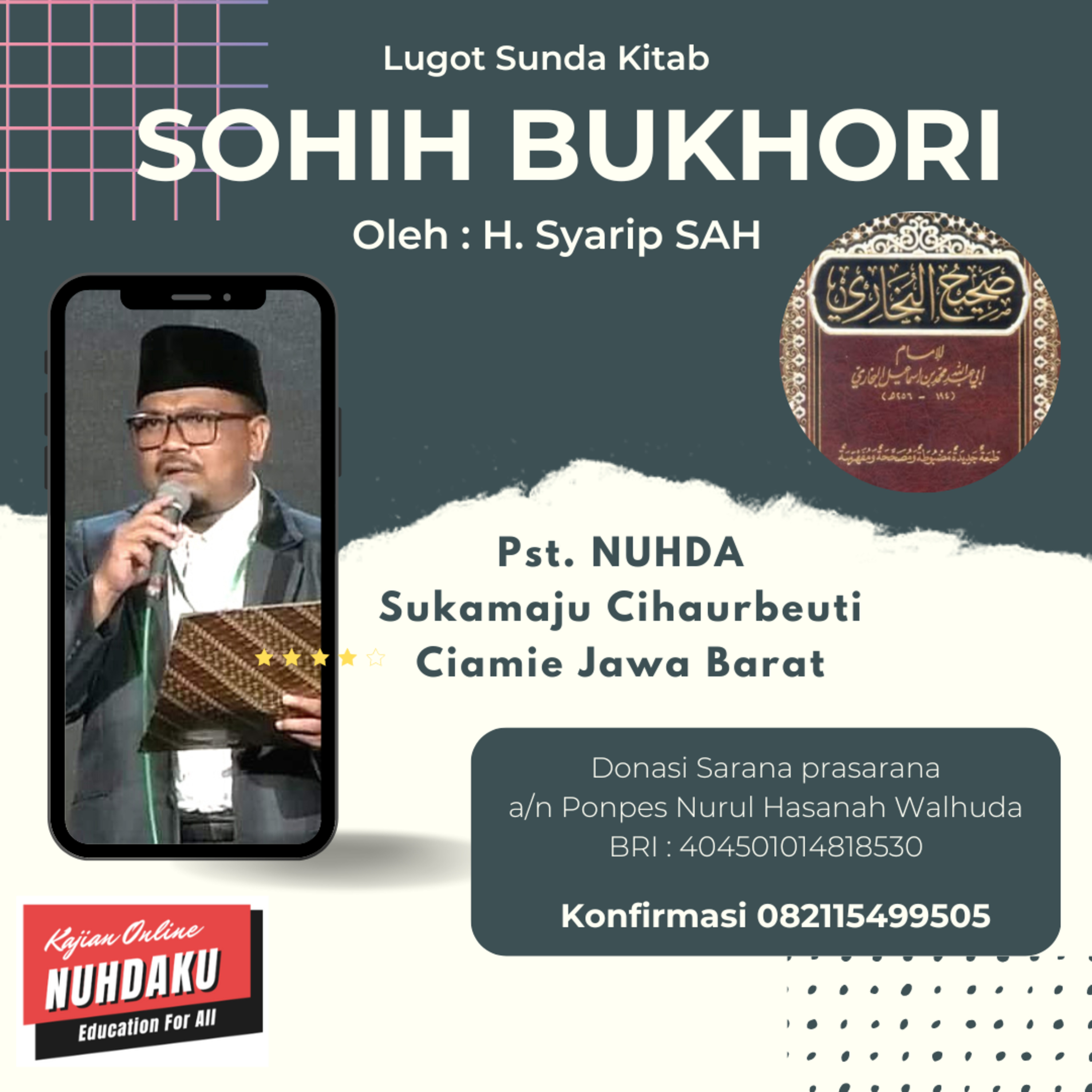 Sohih Bukhori #123 Hadits Ke 3199-3220; Tentang Bintang-Bintang / Nujum J.2 Hal.241