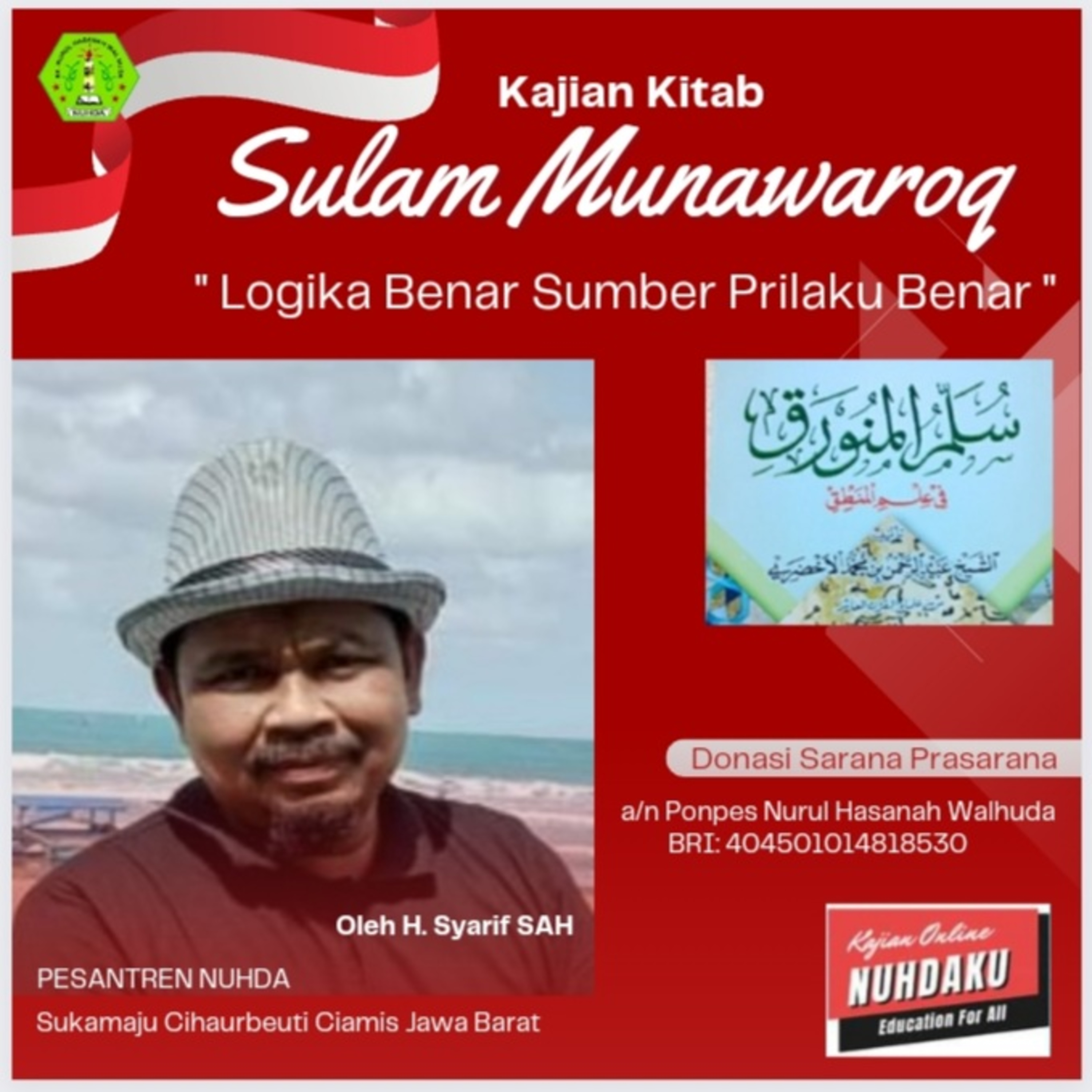 Sulam Munawaroq #12 Bab Hubungan Lafadz Dgn Ma'na, Kalam Khobari dan Insya'i Bt.34 H.39