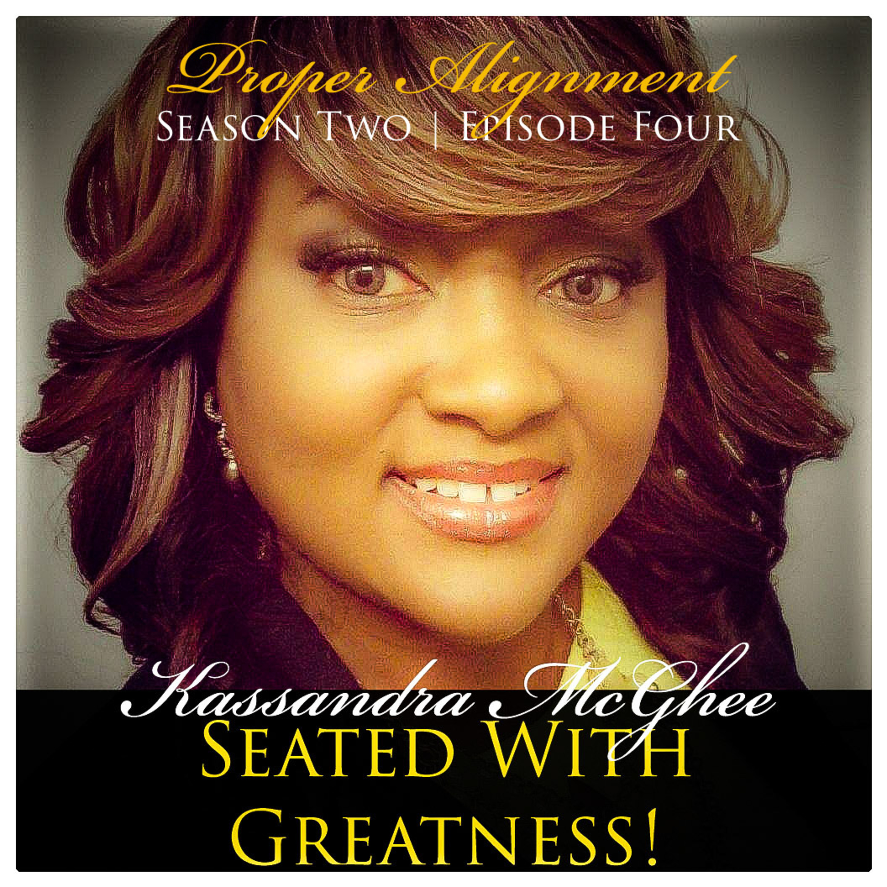 Seated with Greatness!