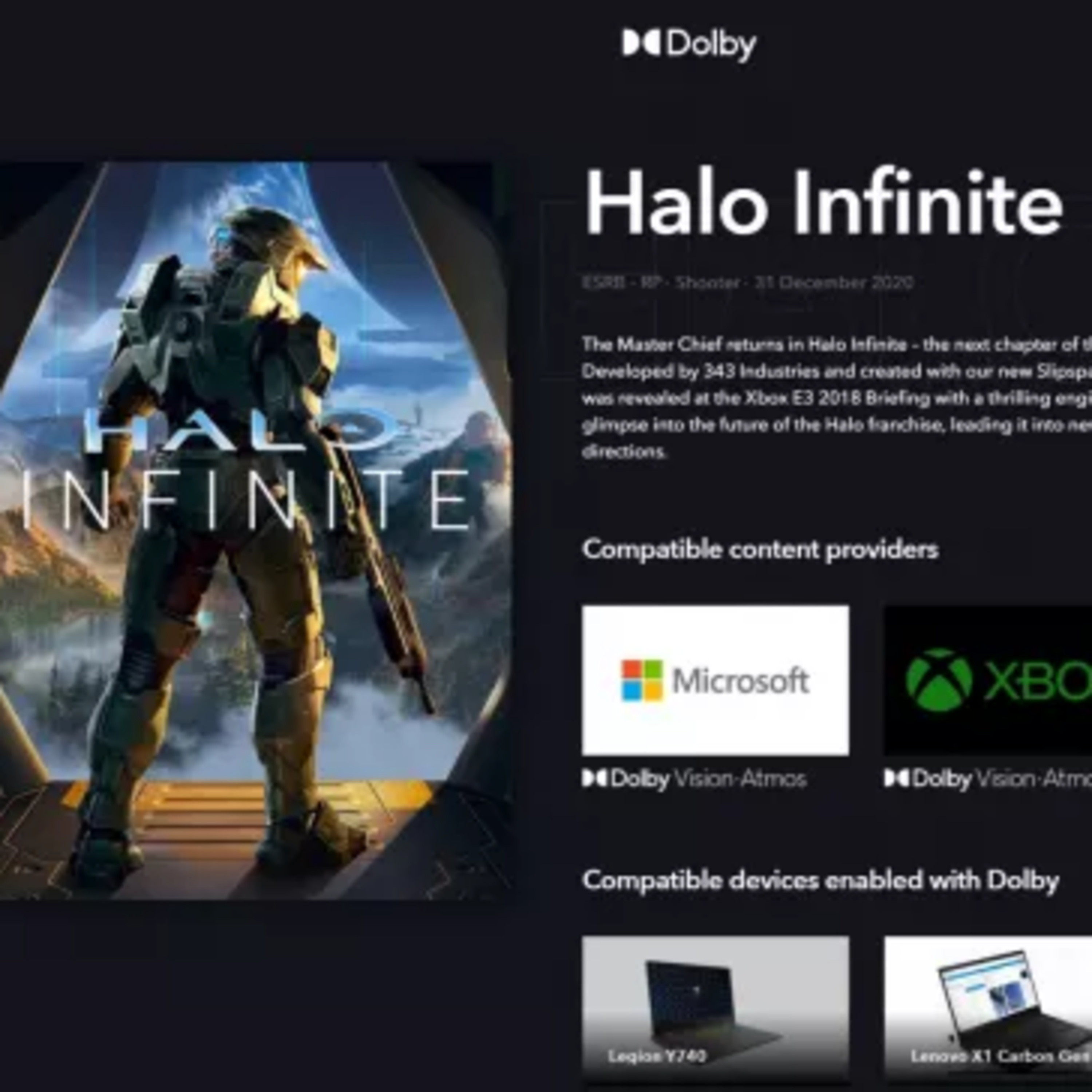 EP#24 | Con Halo Infinite vivirás los combates como nunca: será compatible con Dolby Vision y Atmos en PC y Xbox episode artwork