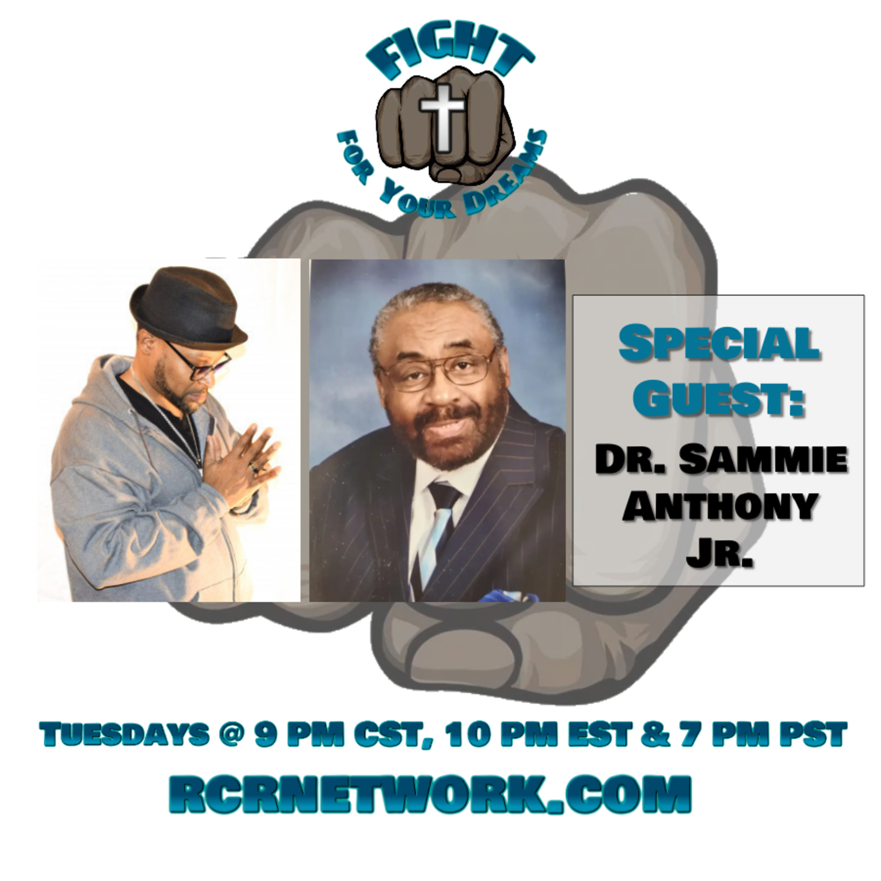 Special guest Dr. Sammie Anthony Jr. episode artwork
