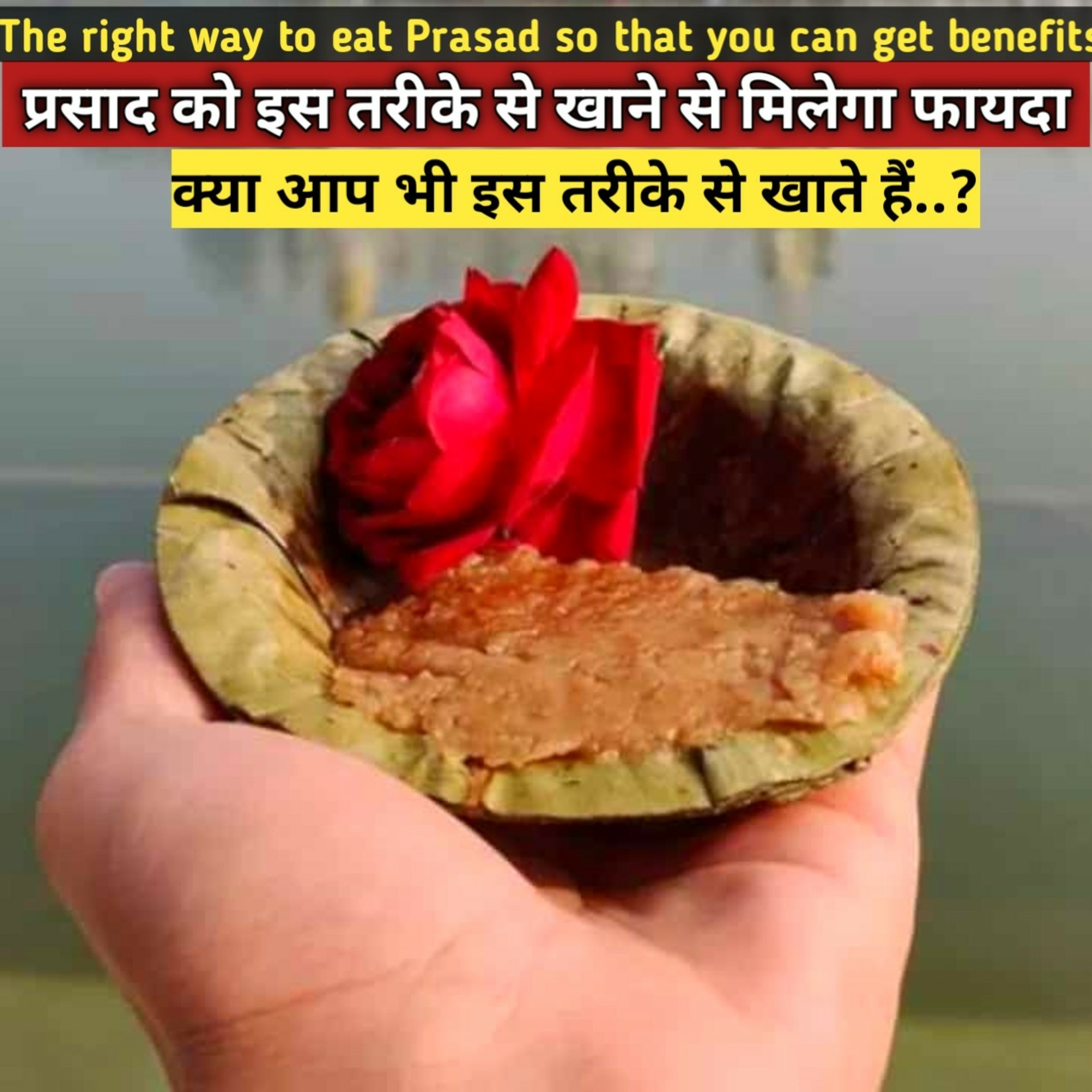 🙏Prasadam🌹 प्रसाद को खाने का तरीका 🙏how to Prasad eat 💯 benefits of eating Prasad in correctl🌺 episode artwork