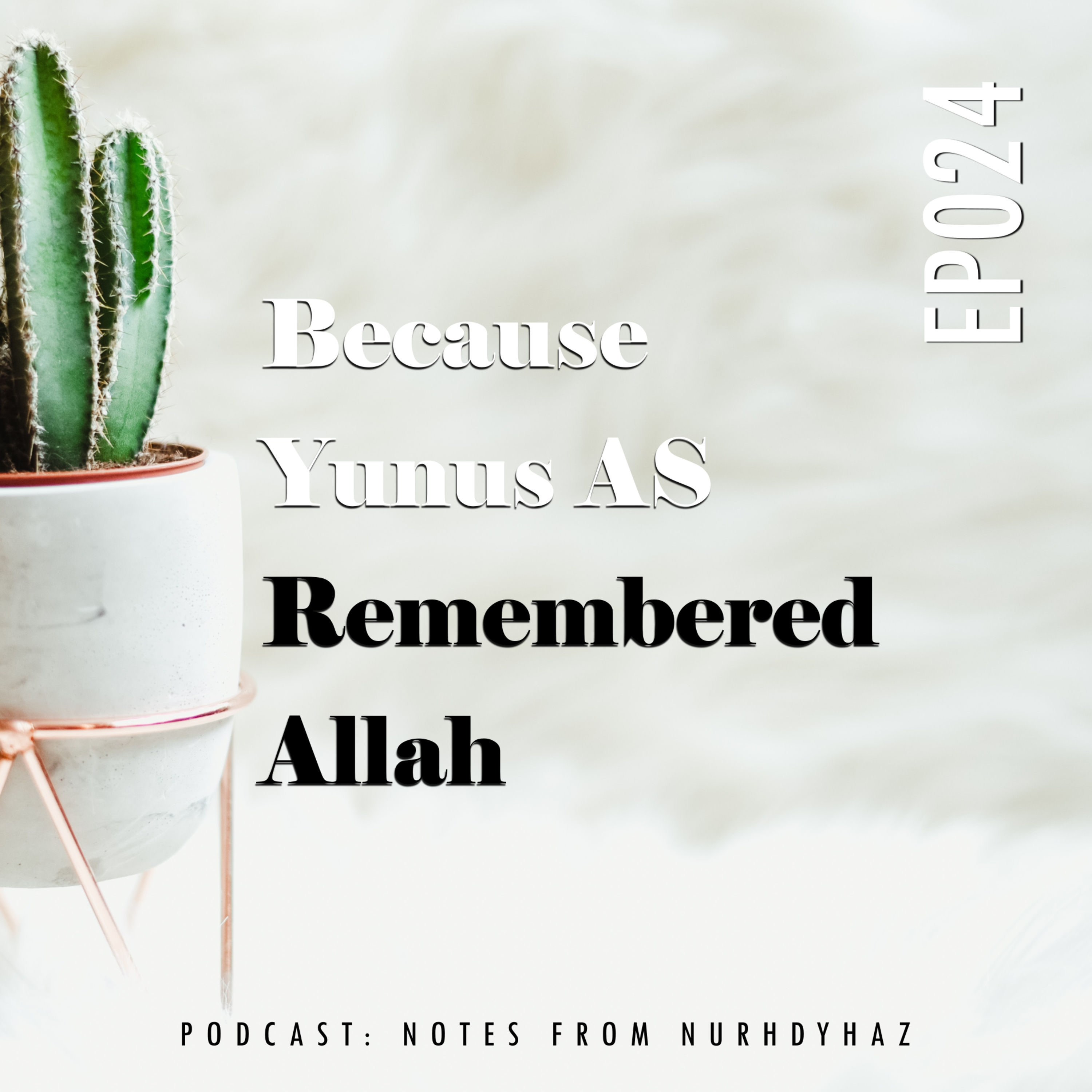 EP024: Because Yunus AS Remembered Allah episode artwork