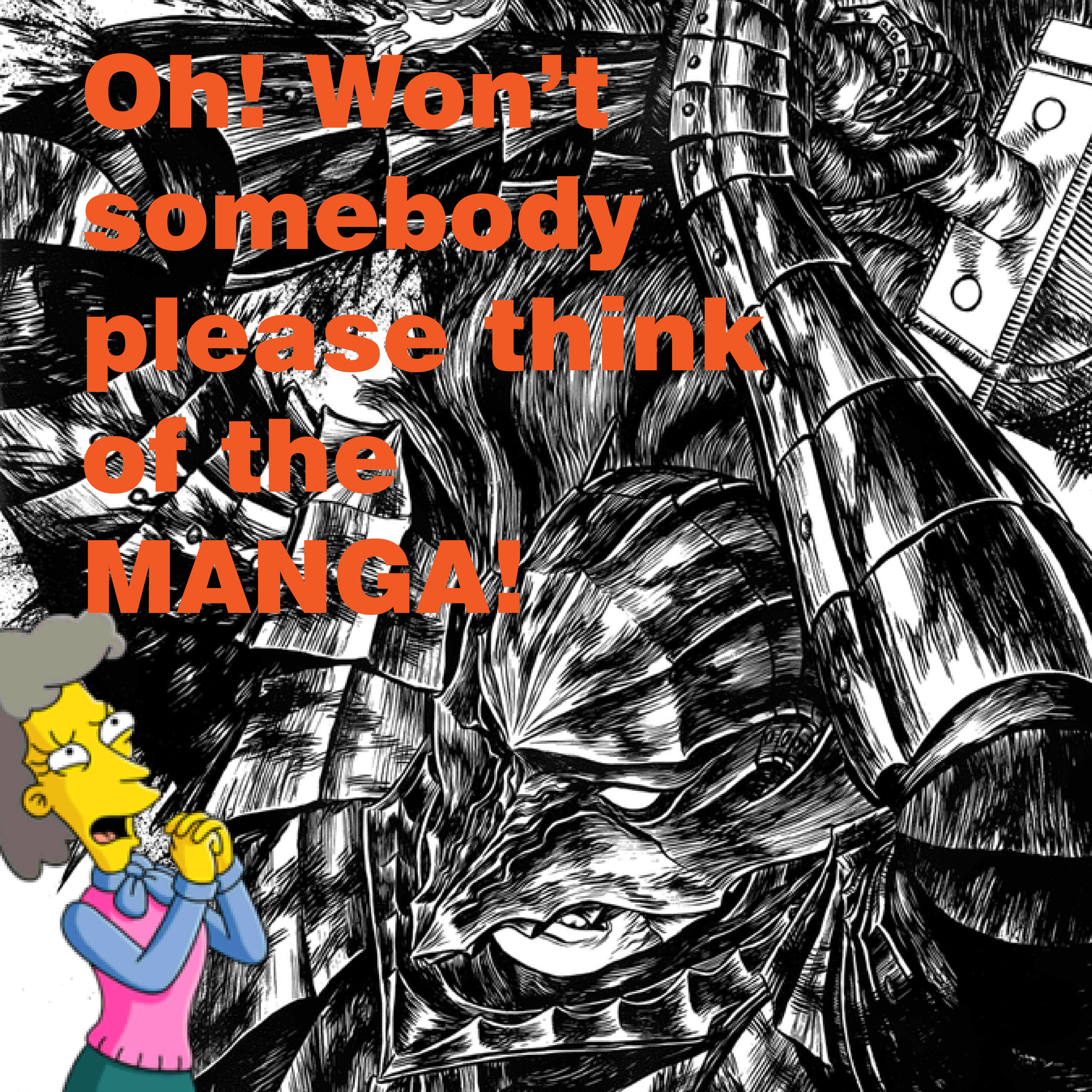 Oh! Won't Somebody Please Think Of The Manga! episode artwork