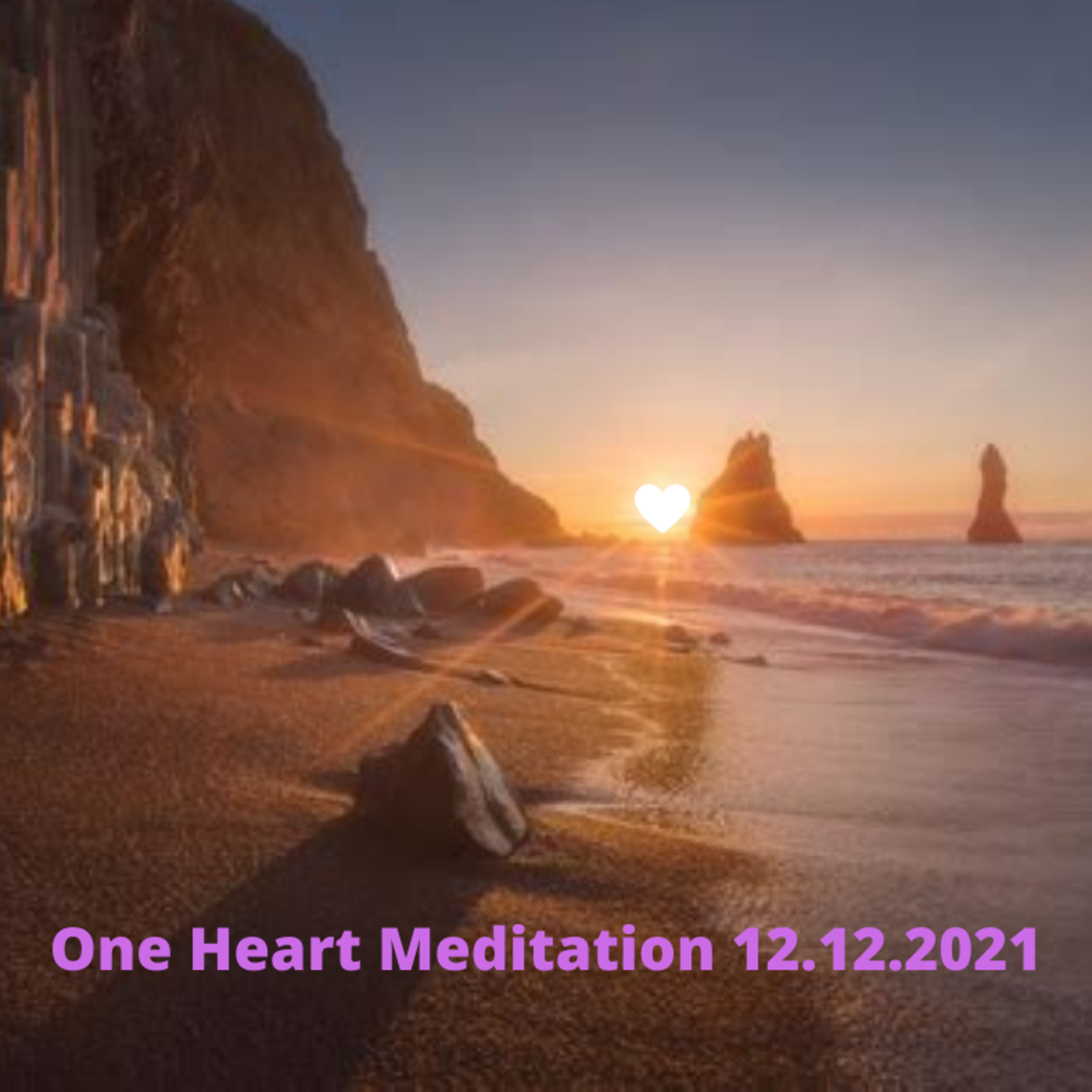 One Heart Meditation Dec.12.2021 episode artwork