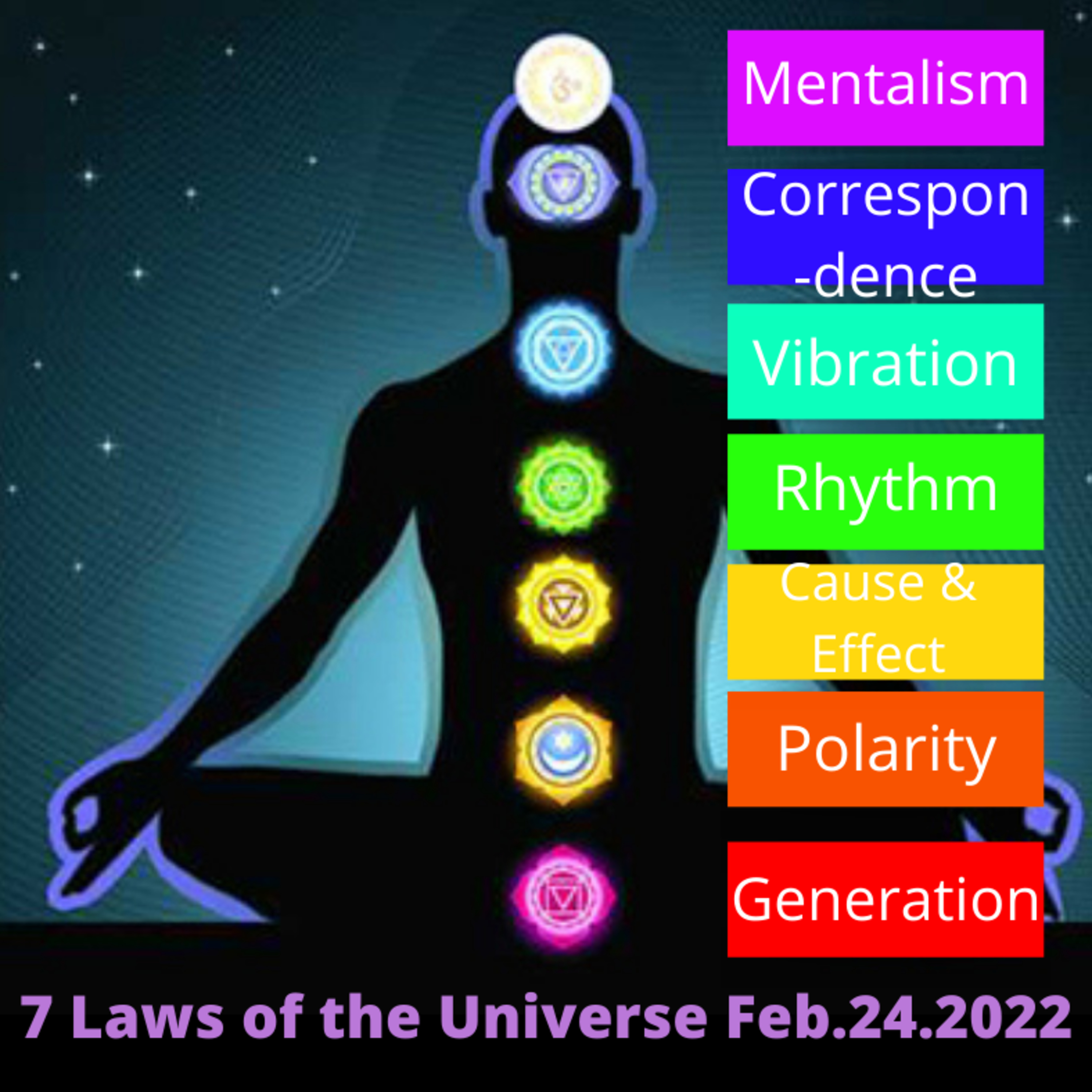 7 Laws of the Universe Feb.24.2022 episode artwork