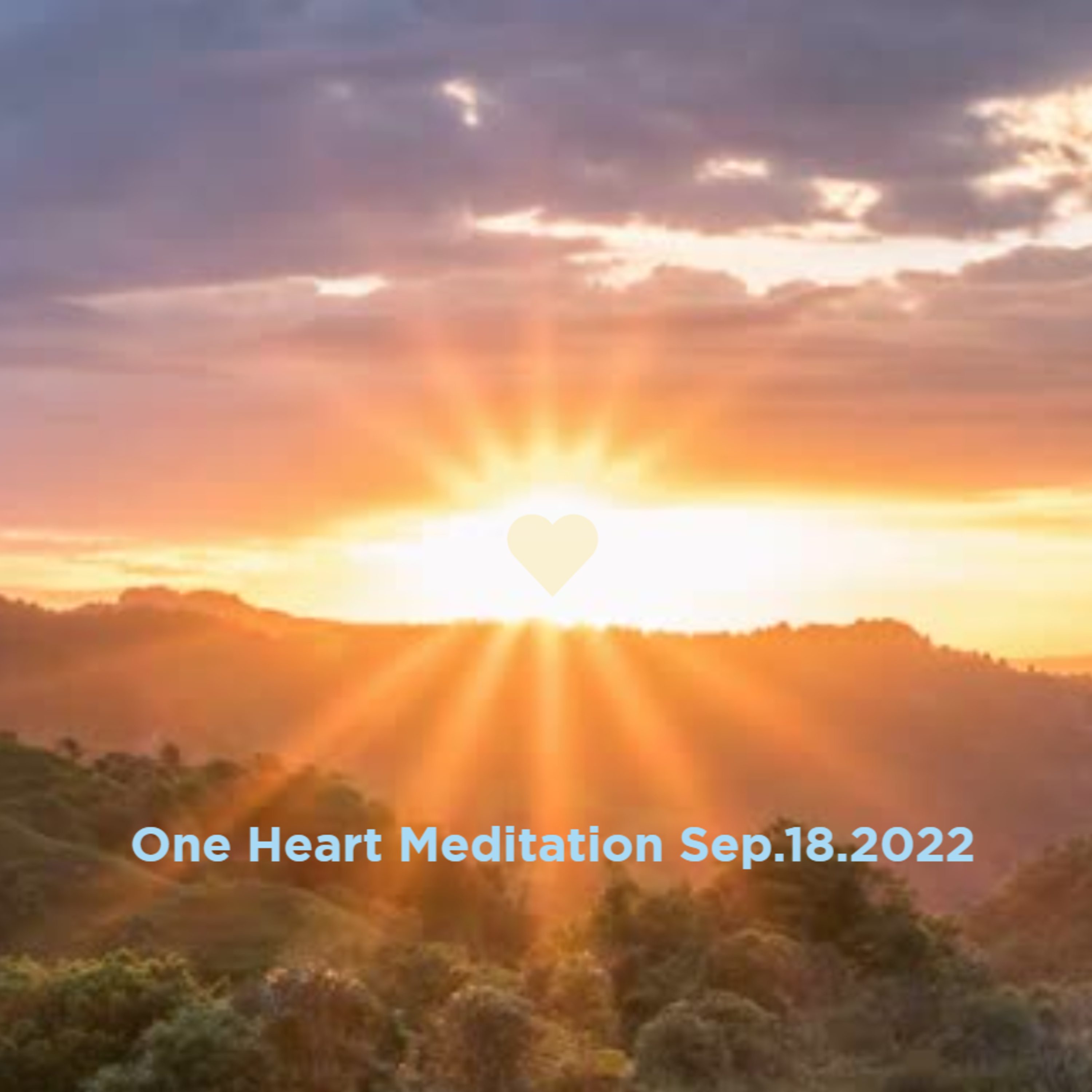 One Heart Meditation Sep.18.2022 episode artwork