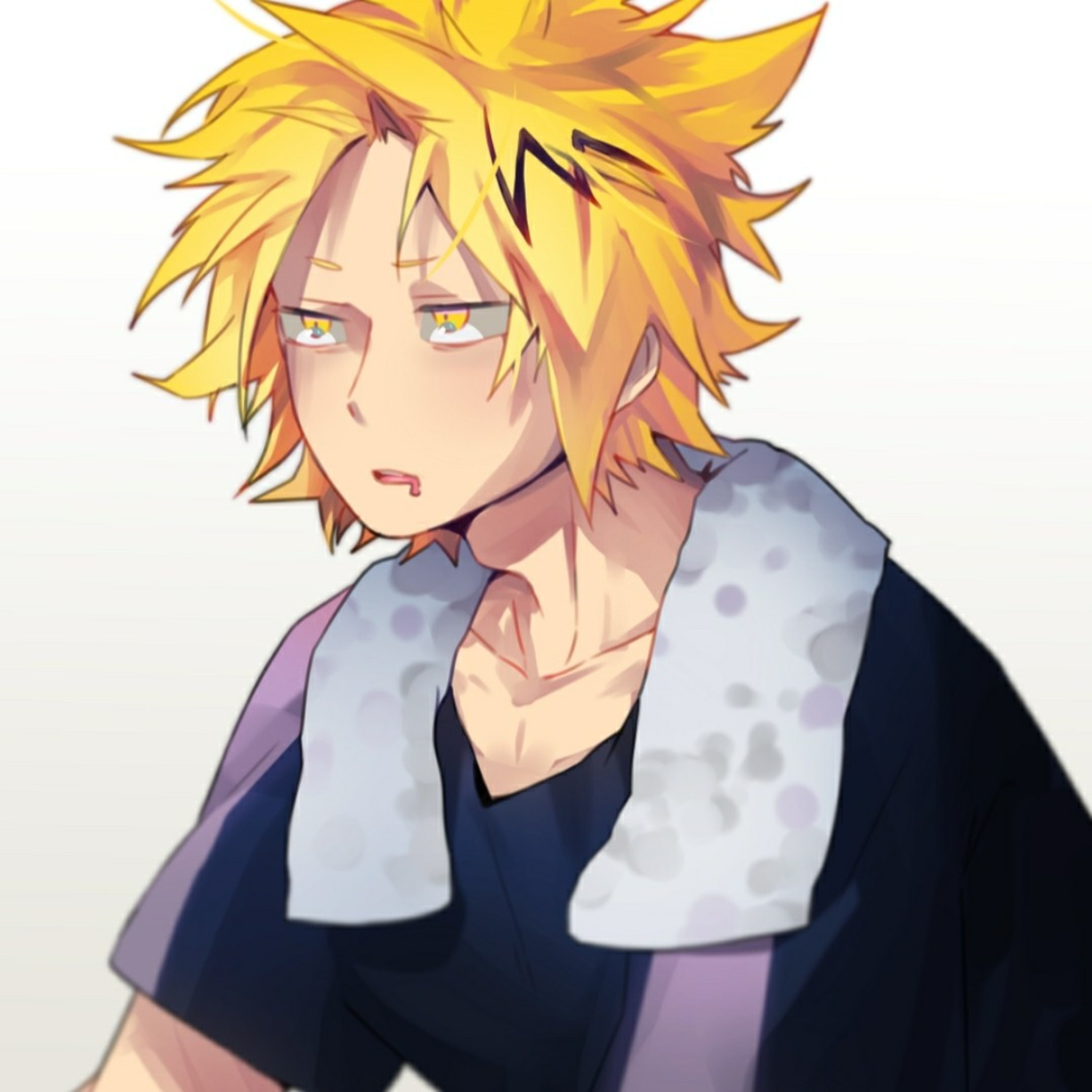 Sick Denki x non-binary Listener🤒 (one shot) (When Denki gets sick)💐Happy mothers day💐