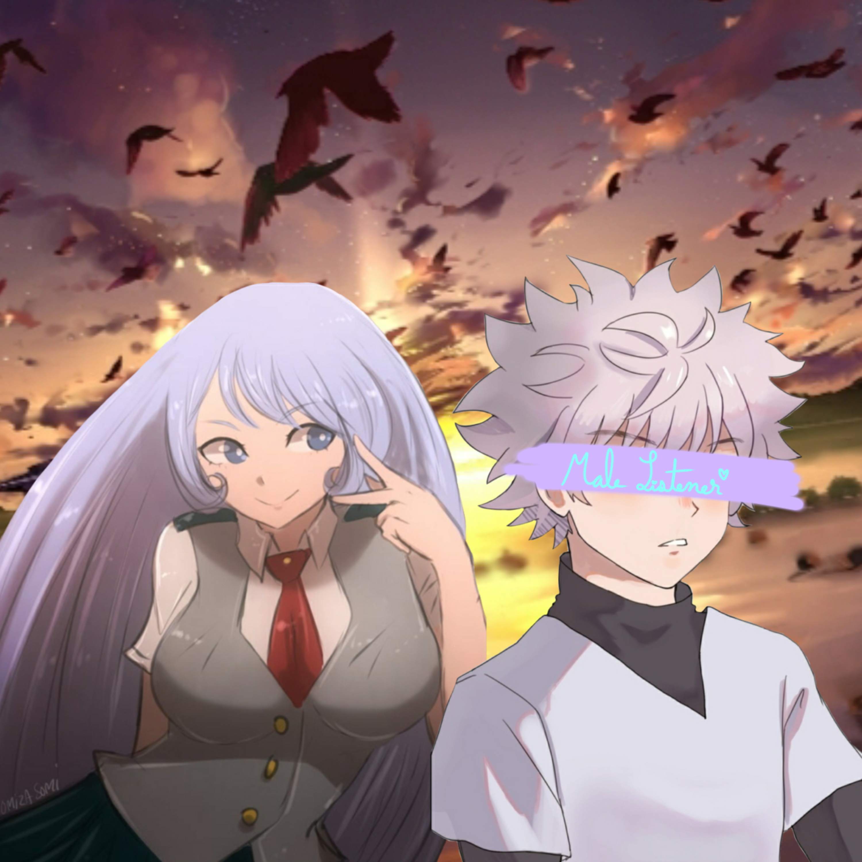 Nejire x male Listener (chapter new friend and UA)
